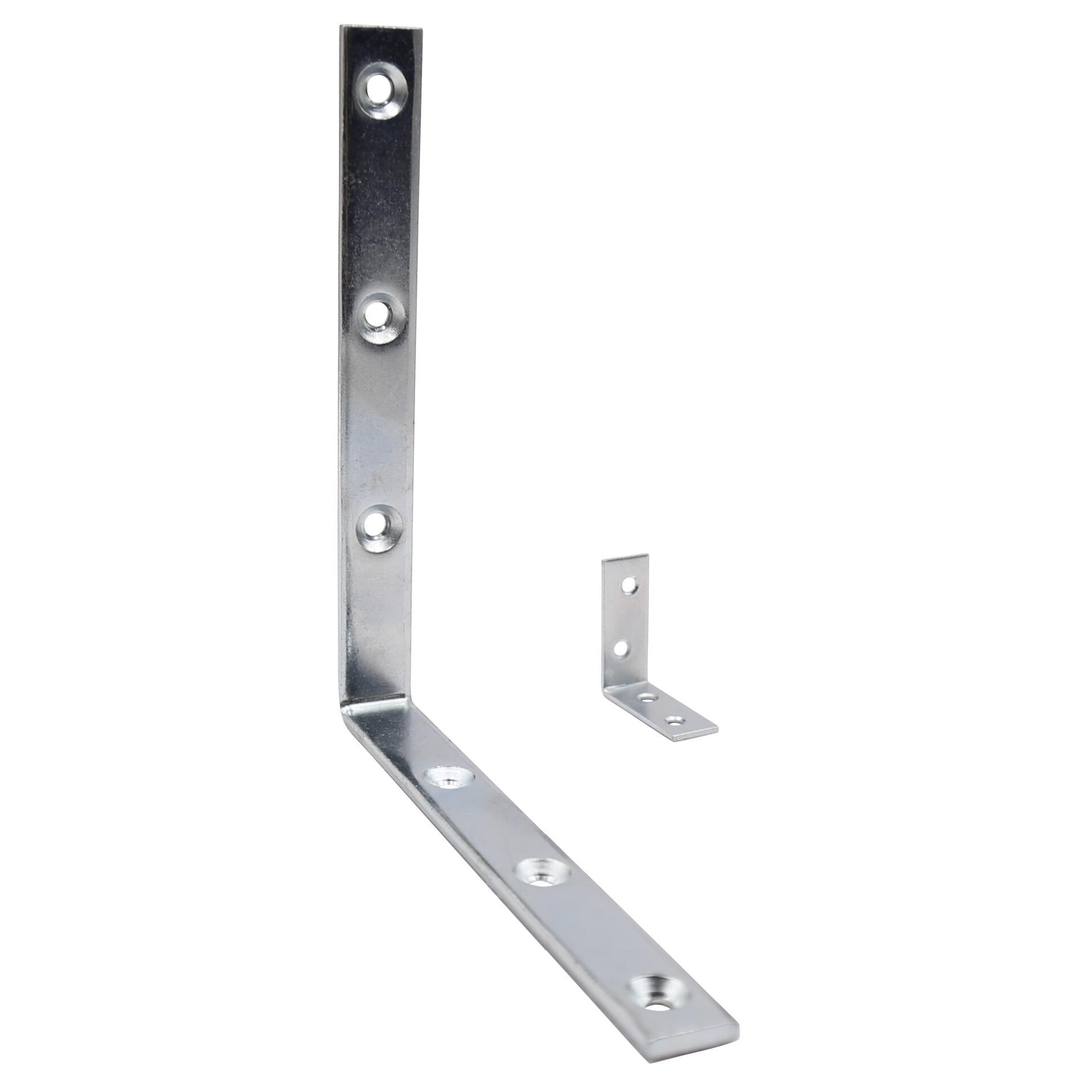 Stuh- und Kistenlwinkel blau-verzinkt 100x100 mm