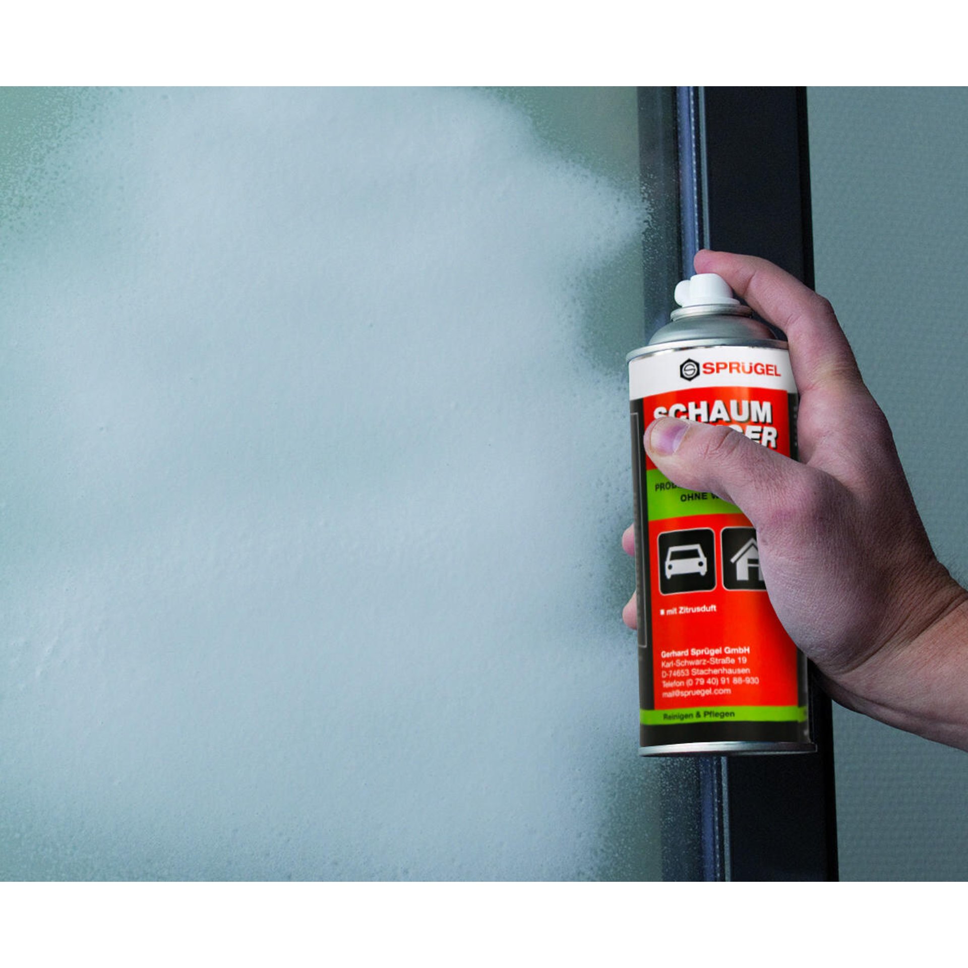 SCHAUMREINIGER-SPRAY 400 ml Dose /St.