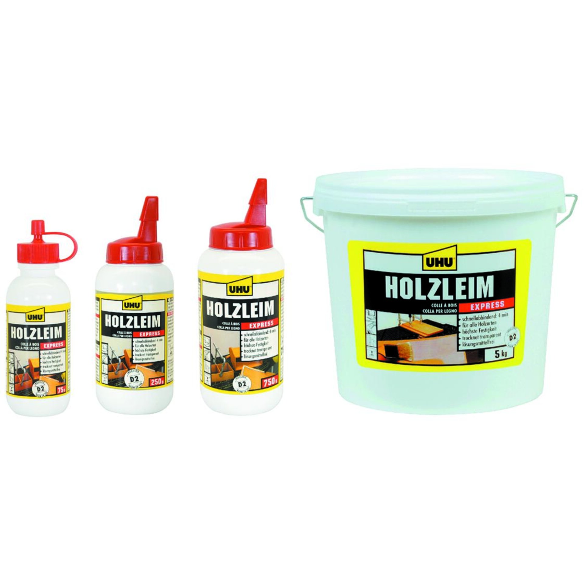 UHU HOLZ EXPRESSLEIM 250 GR. 485851