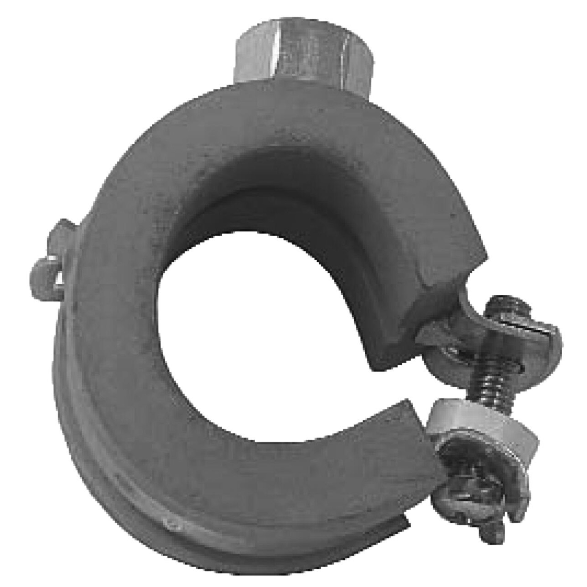 Praktic-Gleitrohrschelle mit Kippschraube 1 1/2' M8 50 mm