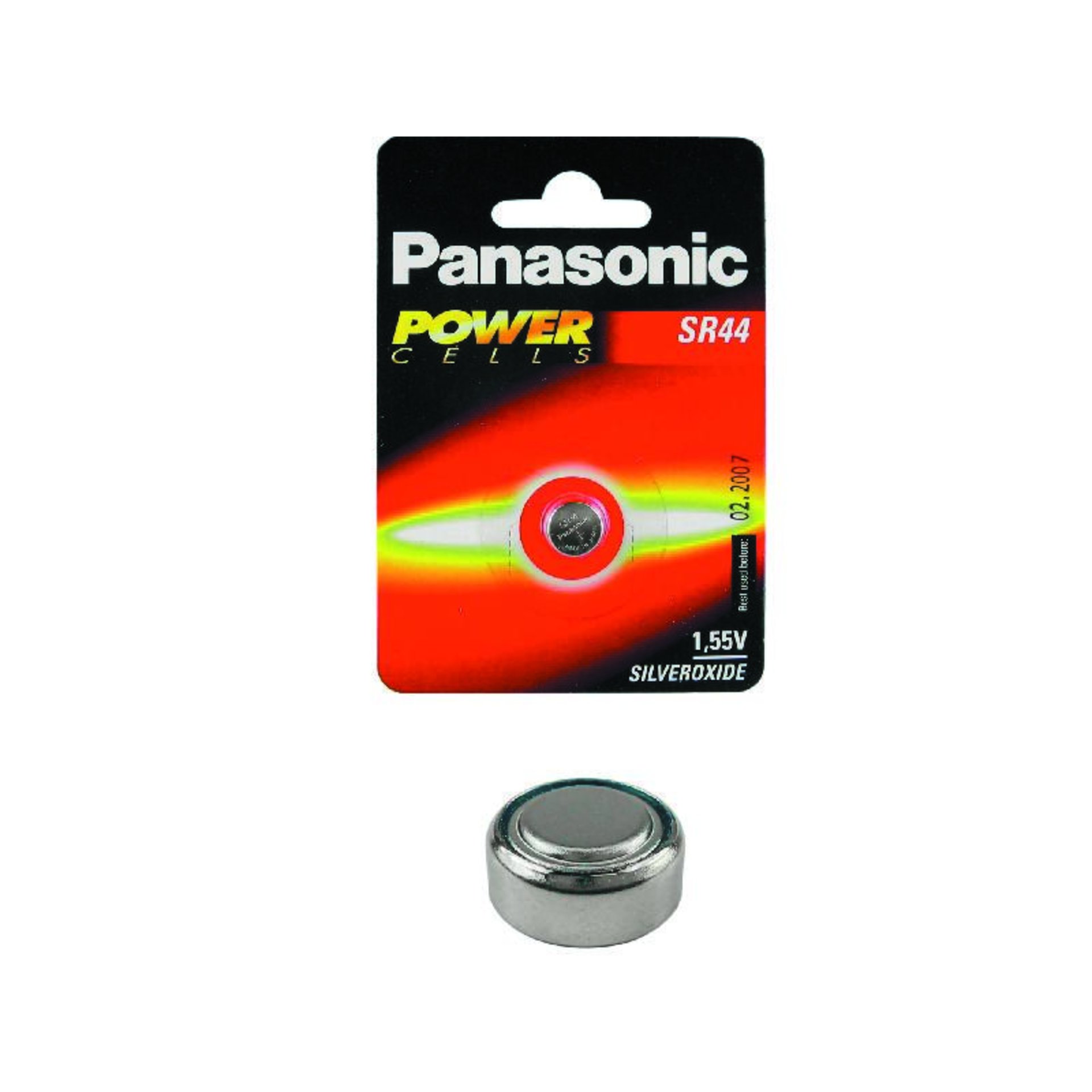 KNOPFBATTERIE PANASONIC 1,55 V 222.46