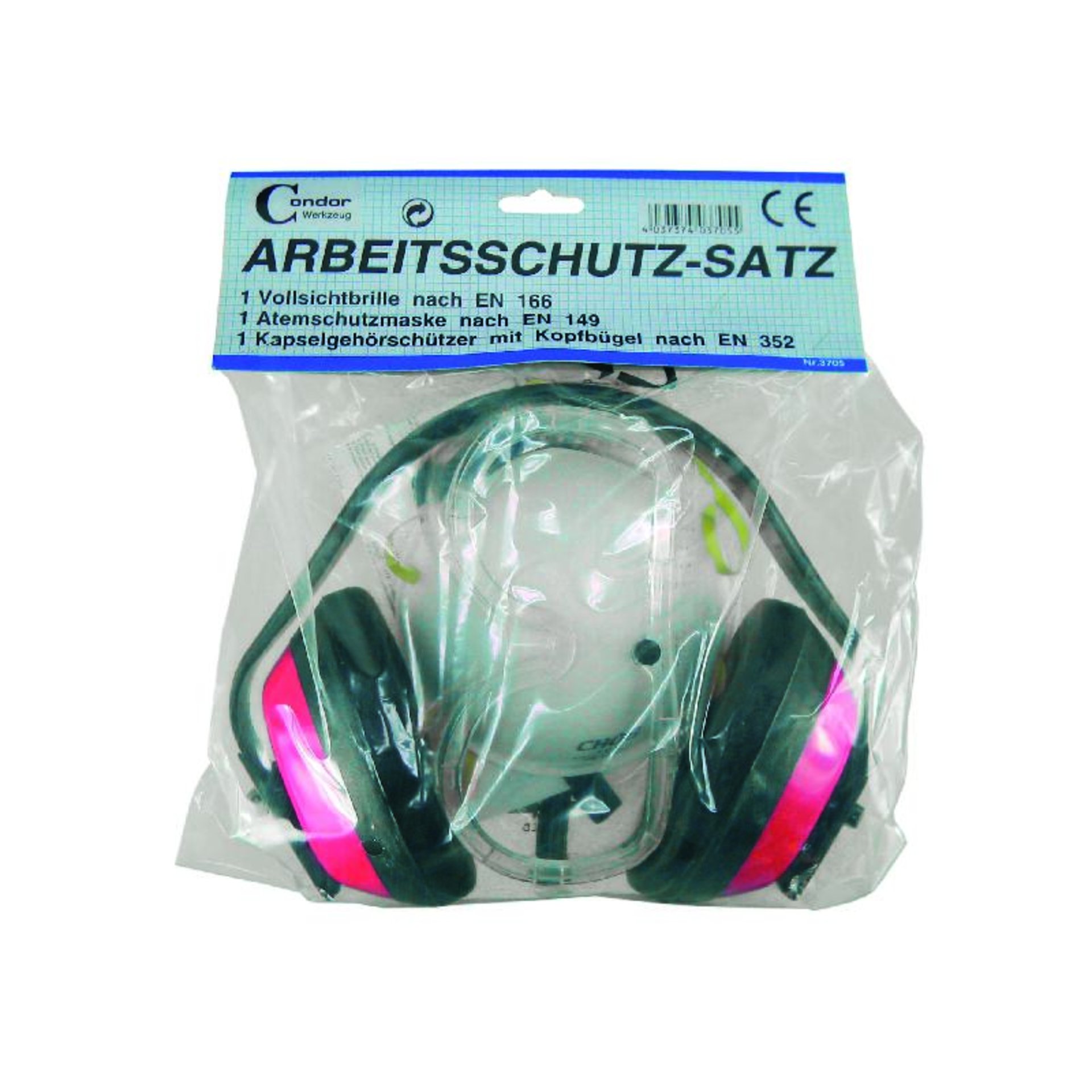 SCHUTZAUSRÜSTUNG 3-TLG CE SB 3705.0