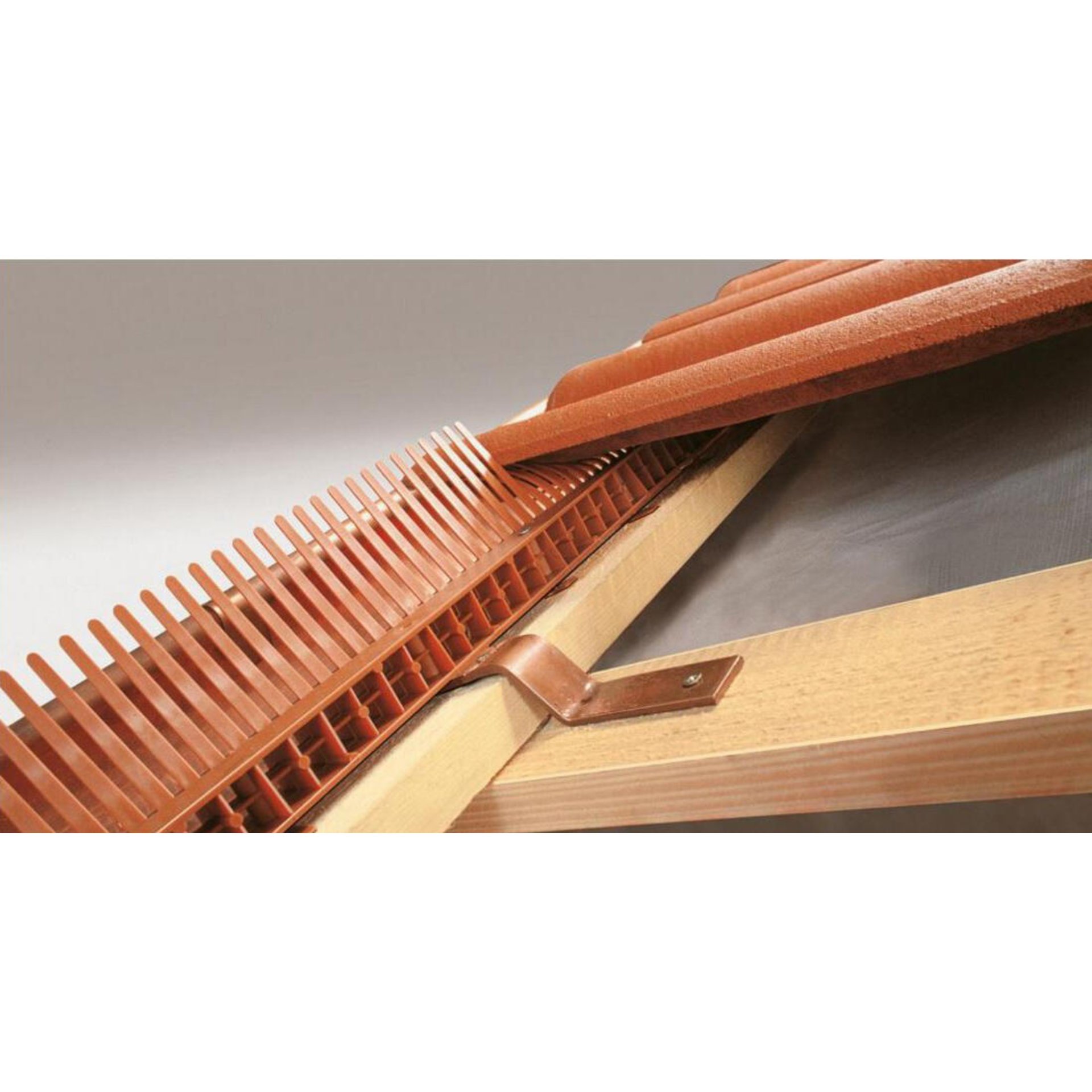 Traufelement mit Kamm 1000 mm anthrazit