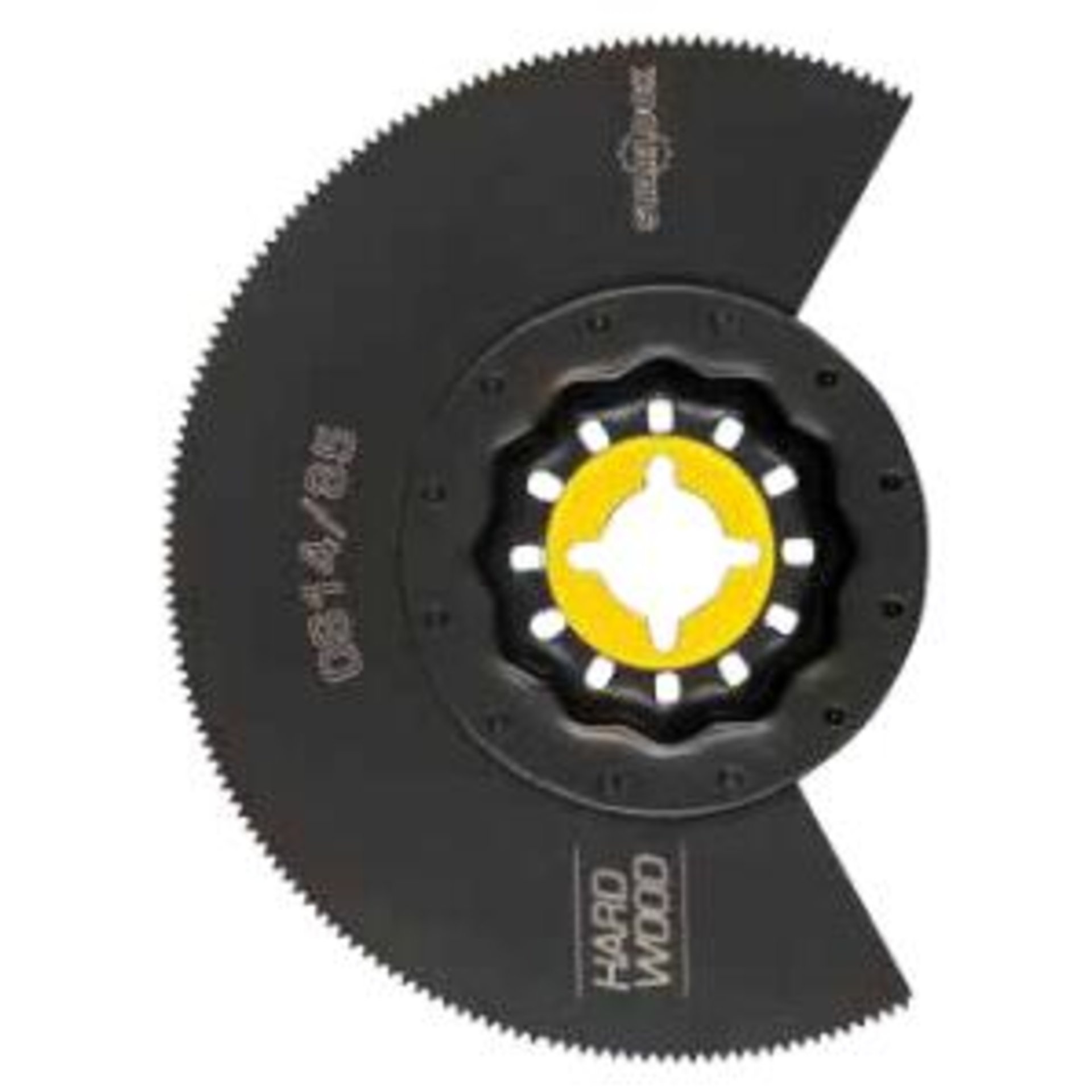 STARLOCK Segmentsägeblatt gekröpft OS14/85 Ø85mm / Zt. 1,4mm / Blister / Holz