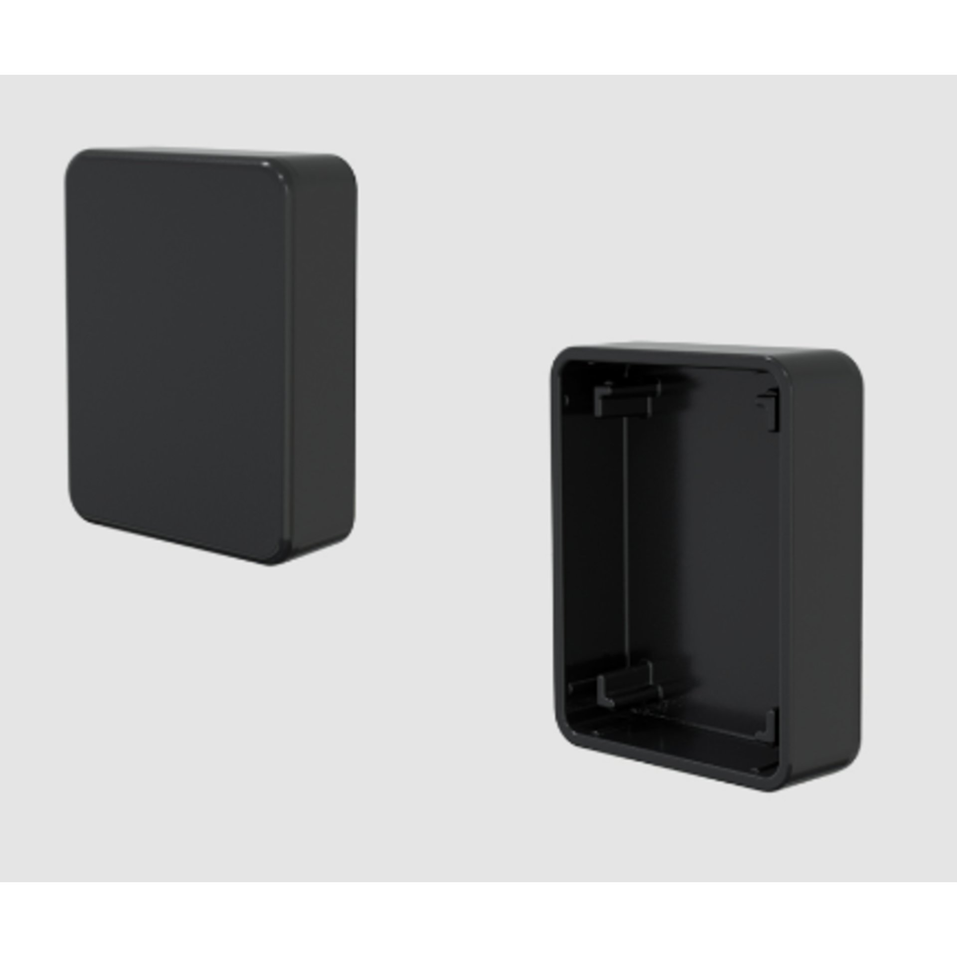 Endkappe Montageschiene Steildach-Slim Line 30 x 40 mm, Polypropylen