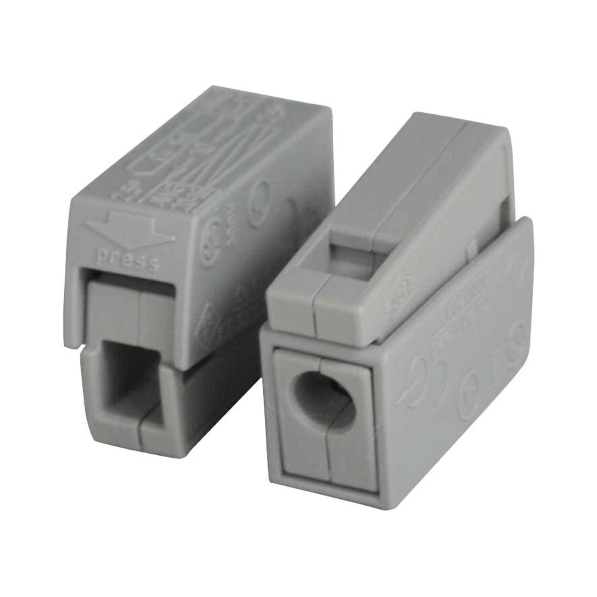 Leuchtenanschlußklemme WAGO 1 x 2,5