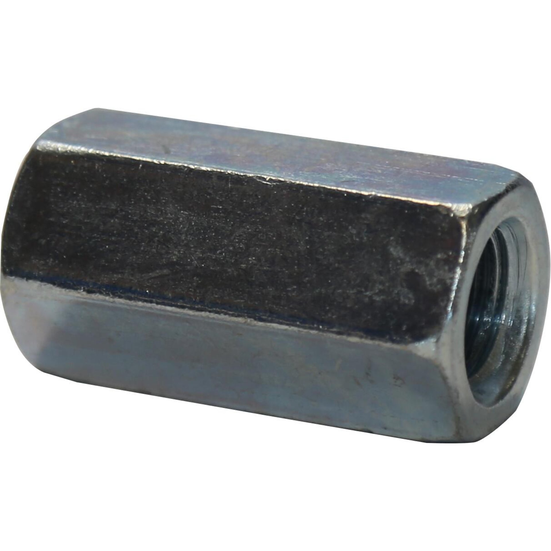 SECHSK.VERLÄNGERUNGSMUFFE DIN 6334 blau verzinkt M10