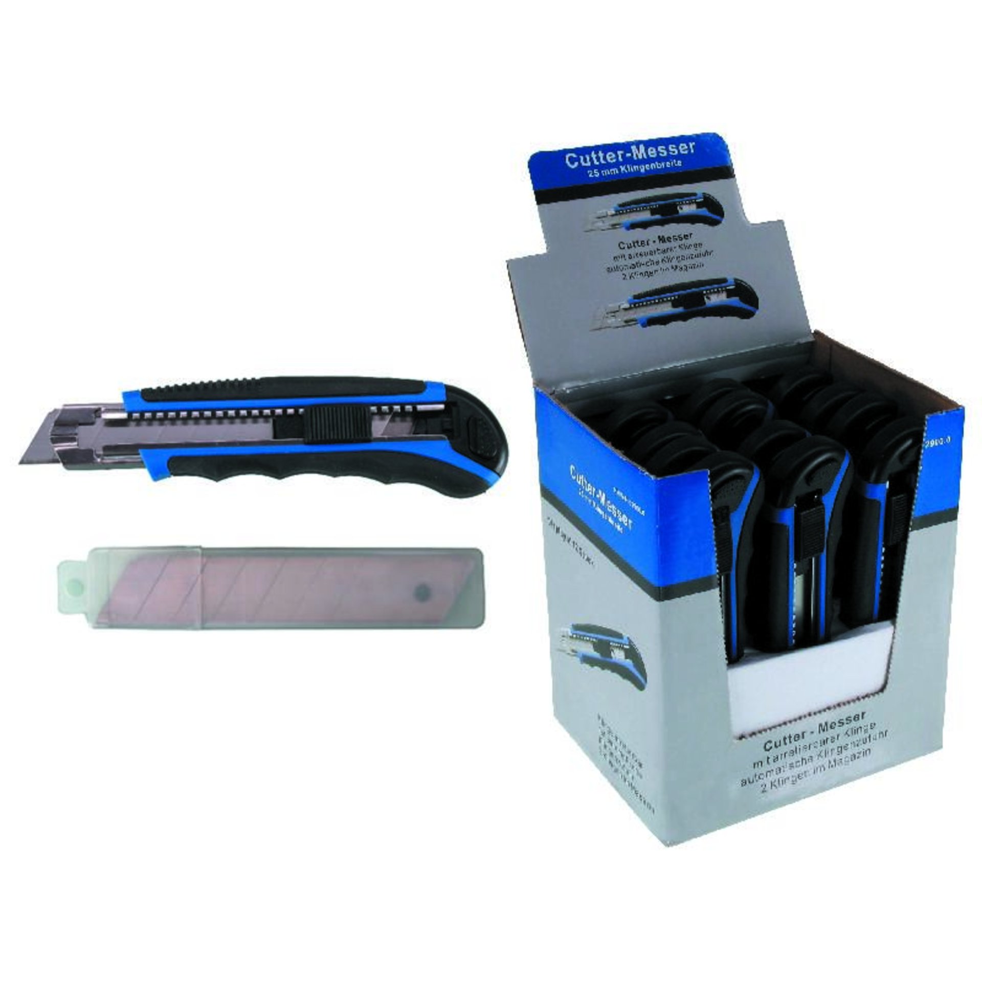 AUTOM.-CUTTERMESSER 25 MM ABBRECHKL. 2900.0