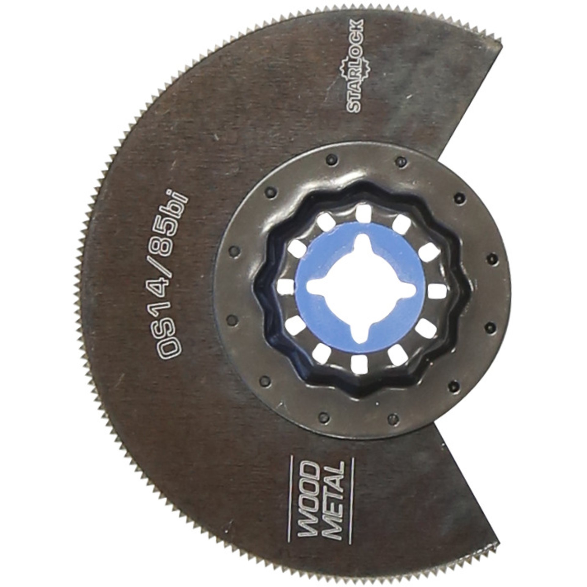Segmentsägeblatt gekröpft OS14/85bi Ø85mm / Zt. 1,4mm / Blister