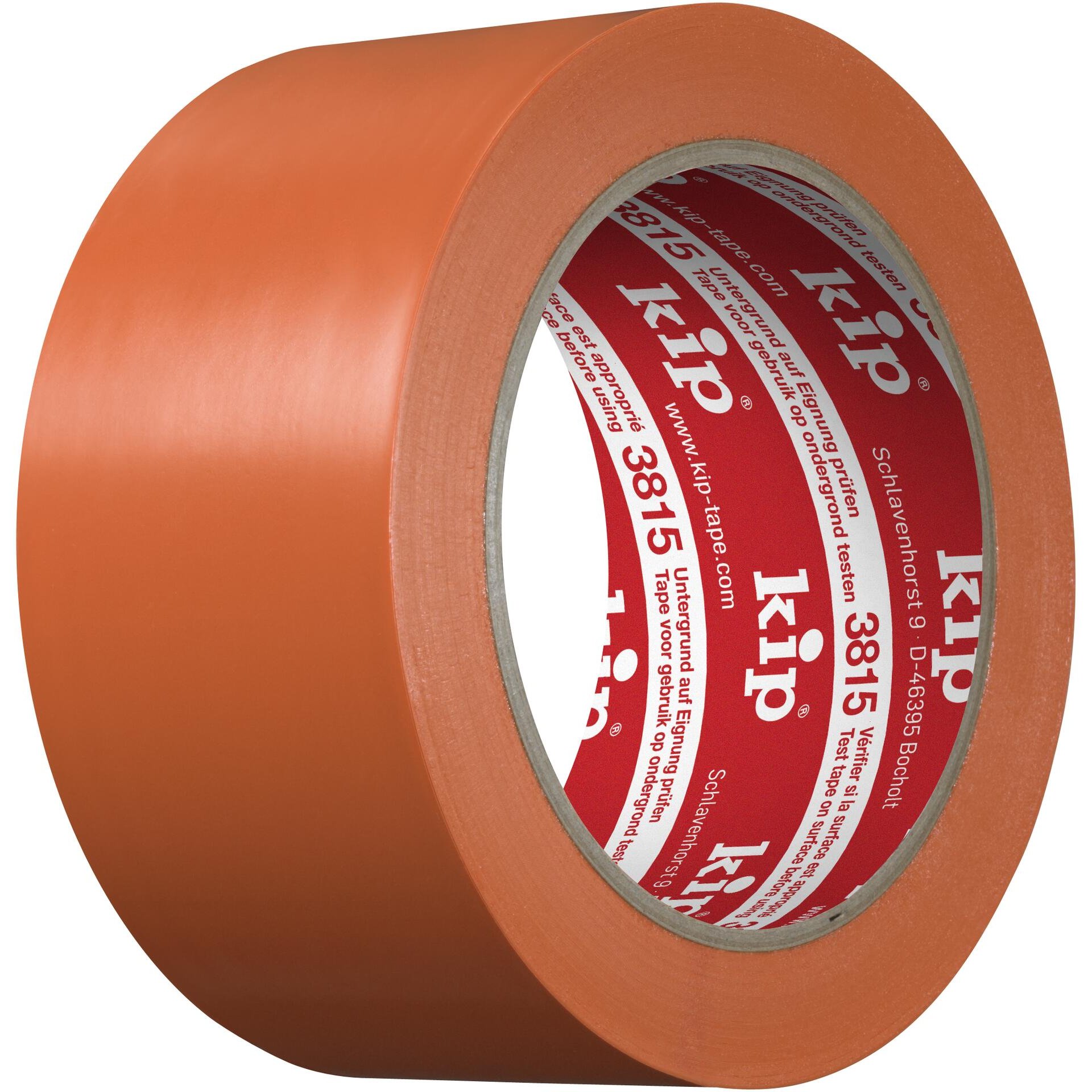 3815 Kip PVC-Schutzband – glatt gelb 50mm x 33m
