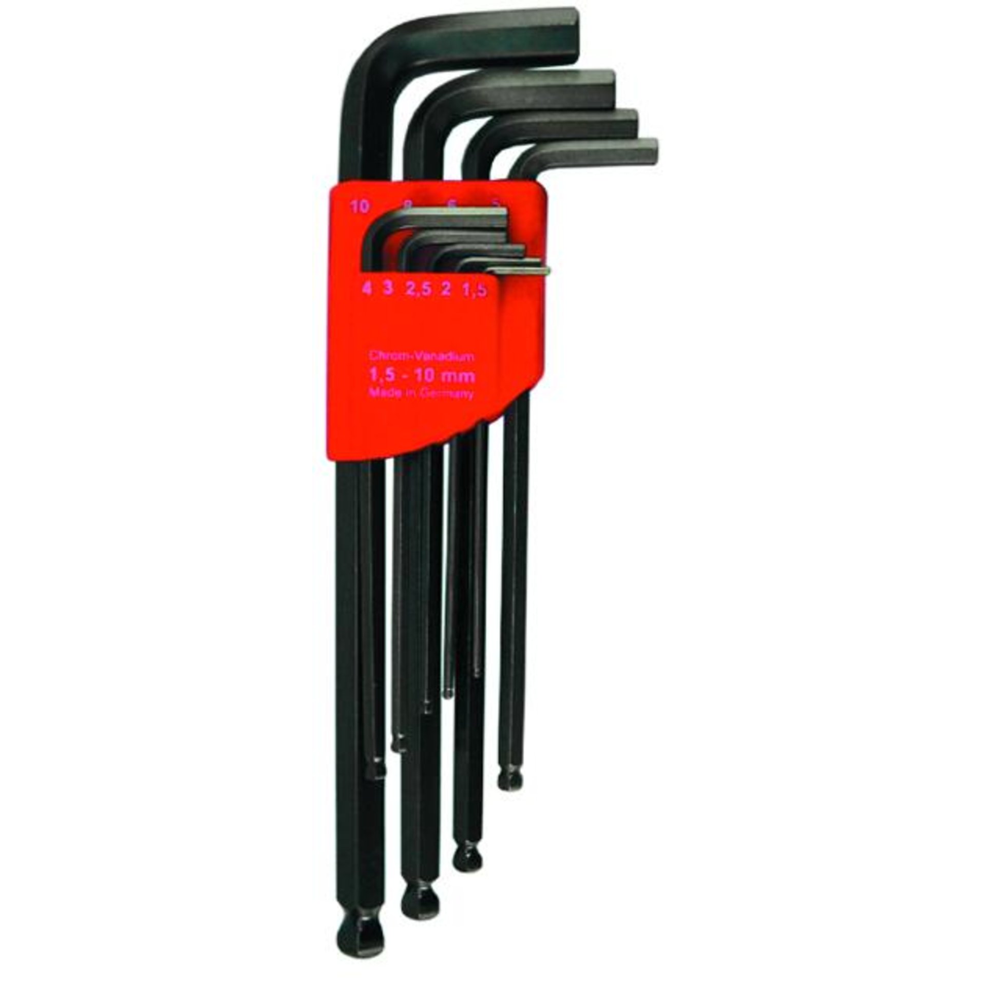 STIFTSCHL-SATZE LANG KUGELK 1,5 - 10 157.12