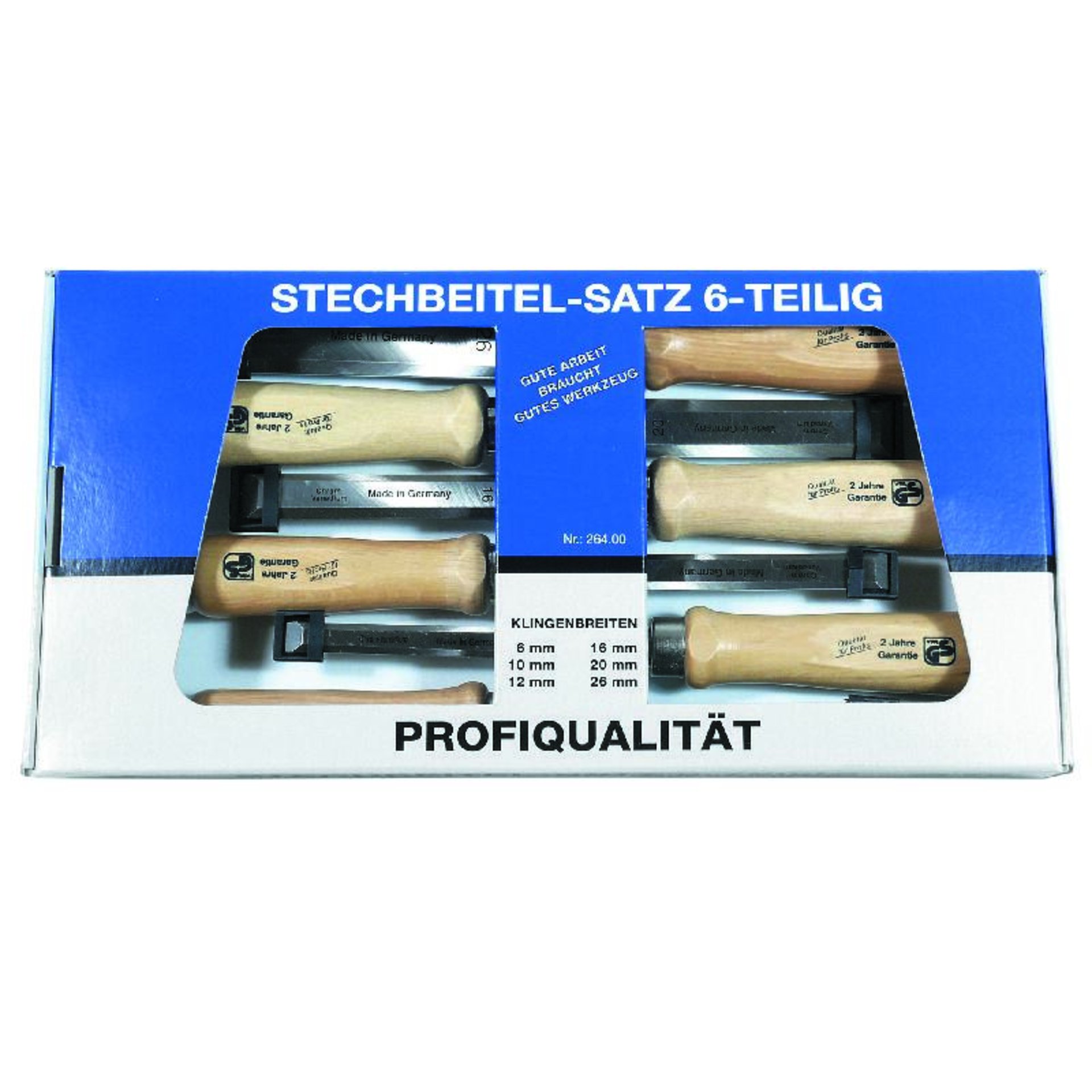 STECHBEITEL-SATZ 6-TLG PROFI 264.00