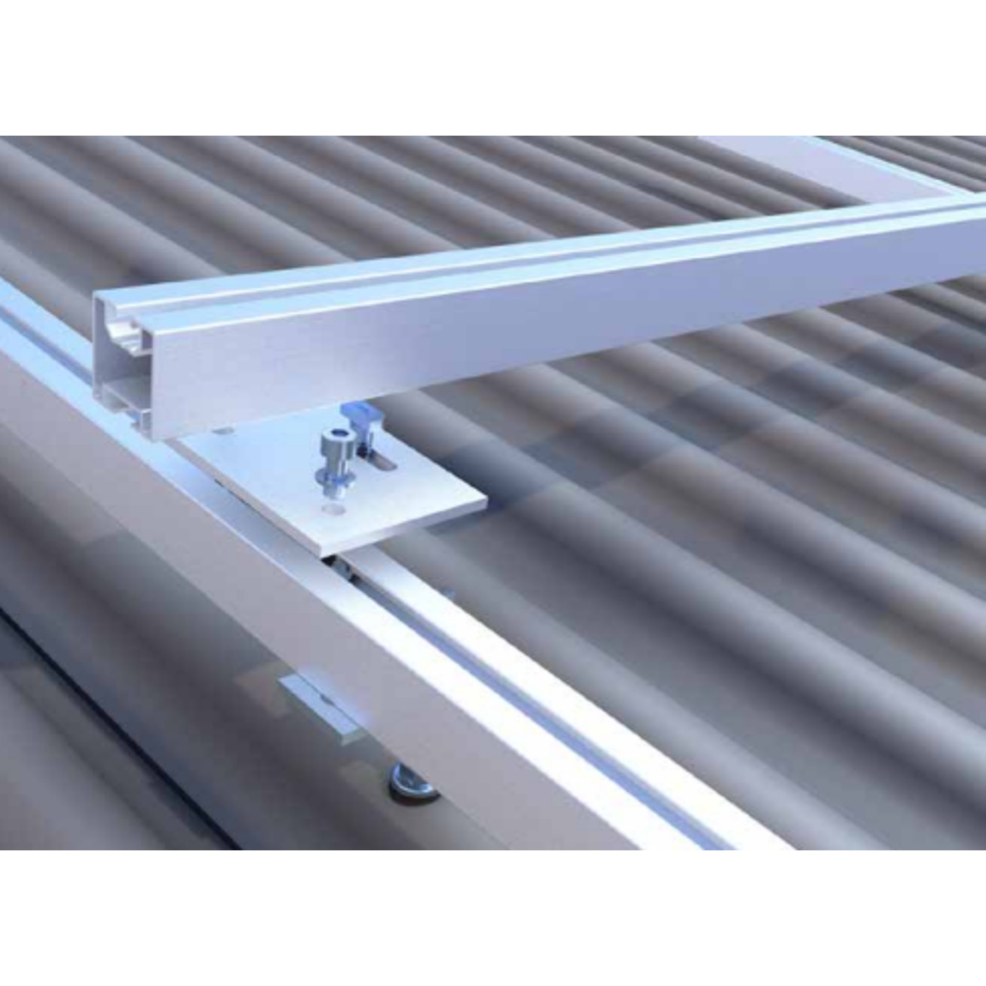 Kreuzverbinder-Set für Montageprofile 115 x 80 x 4 mm, Edelstahl