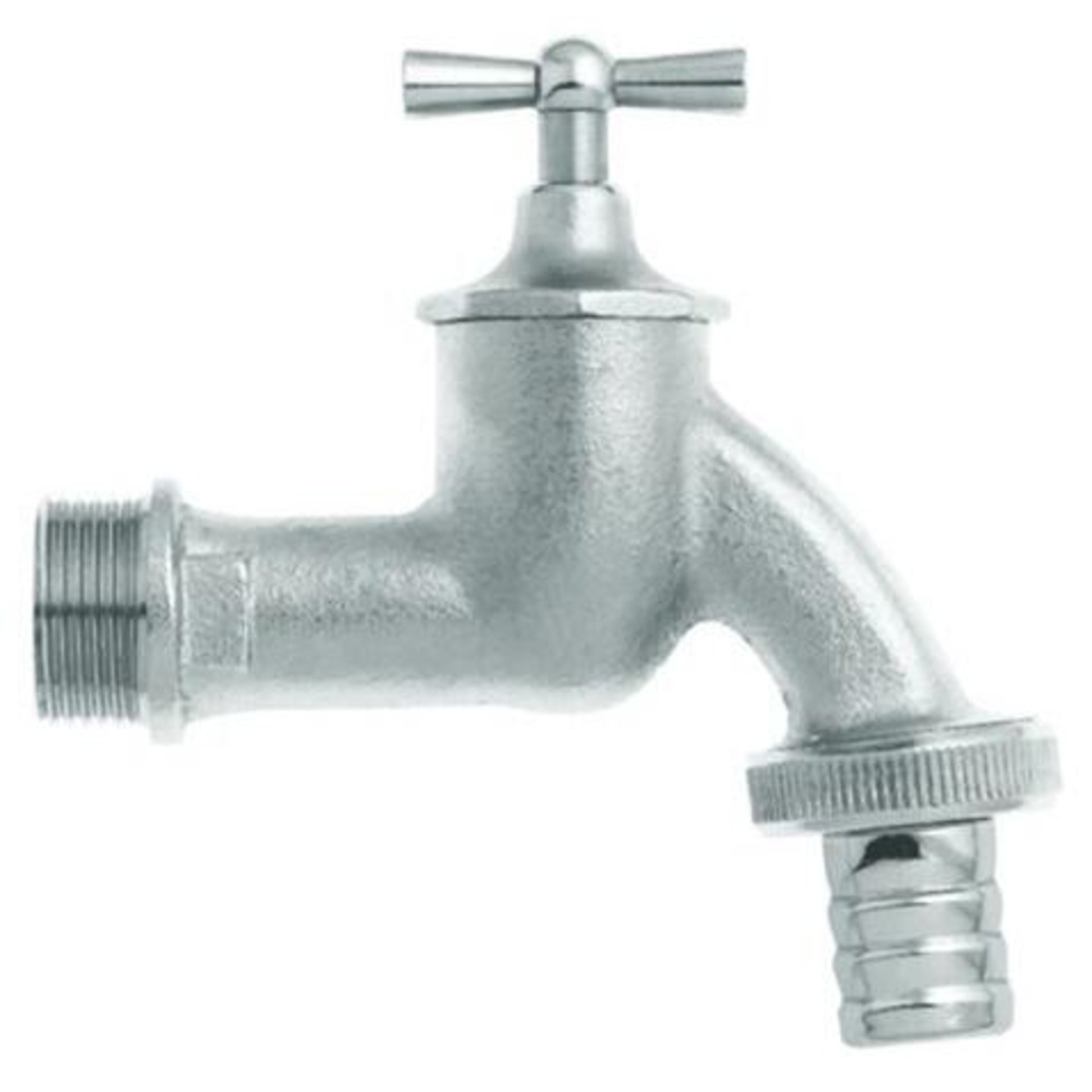 Wasserhahn GEKA Einlauf G 1/2", Schlauchanschluß 1/2"