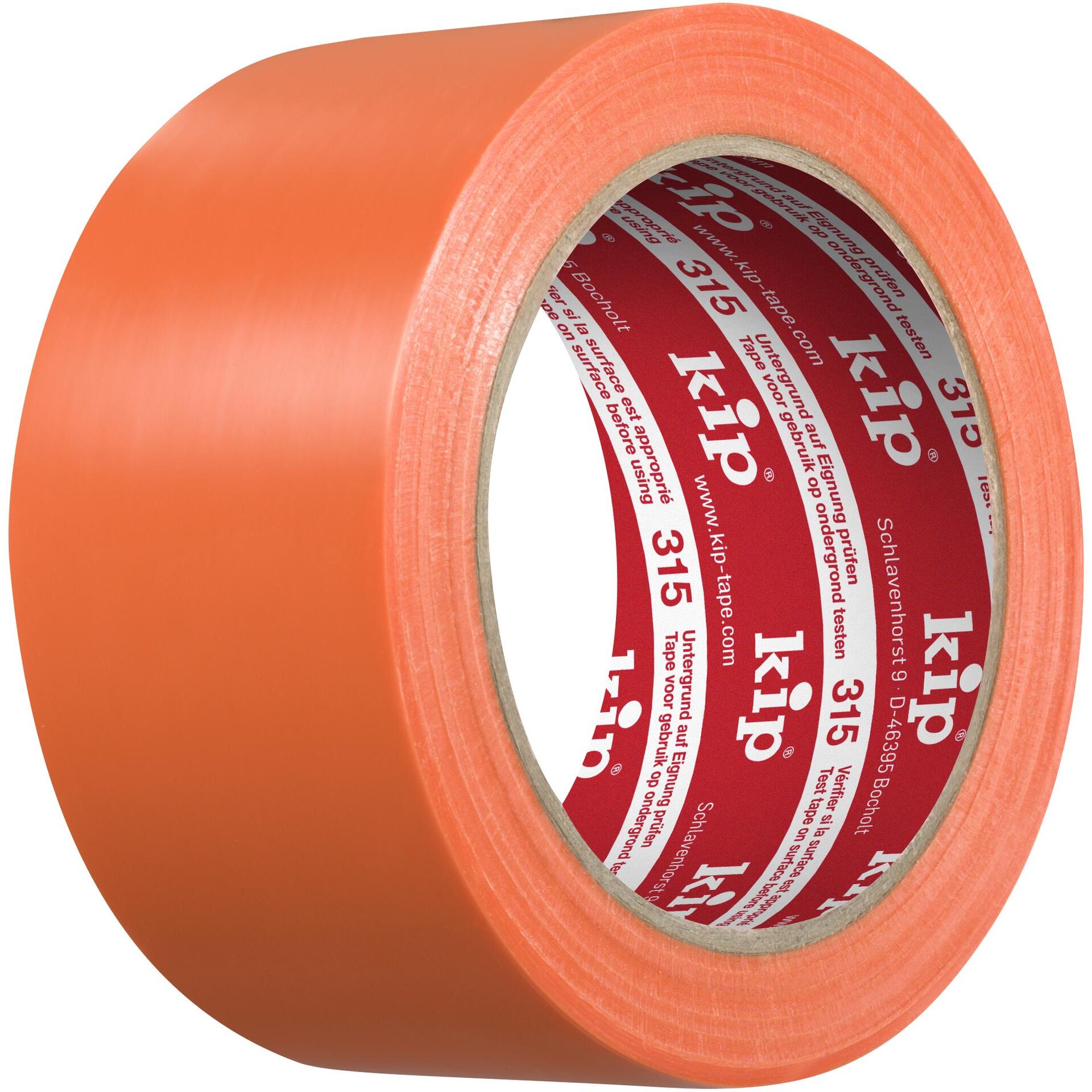 315 Kip PVC-Schutzband – glatt, gelb 30mm x 33m