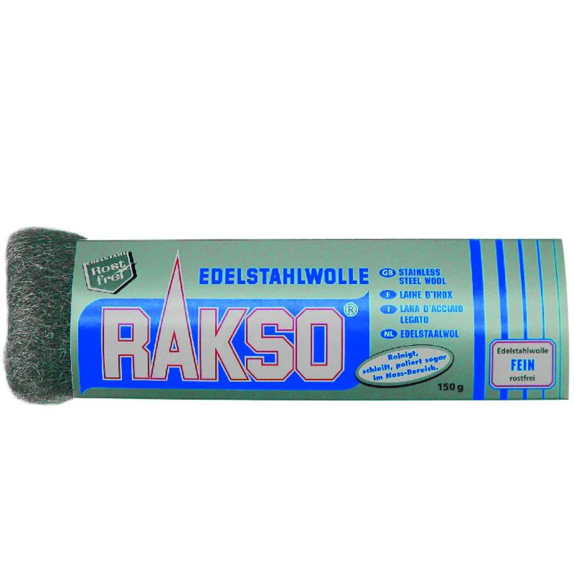 EDELSTAHLWOLLE 150 GR. FEIN 72.001