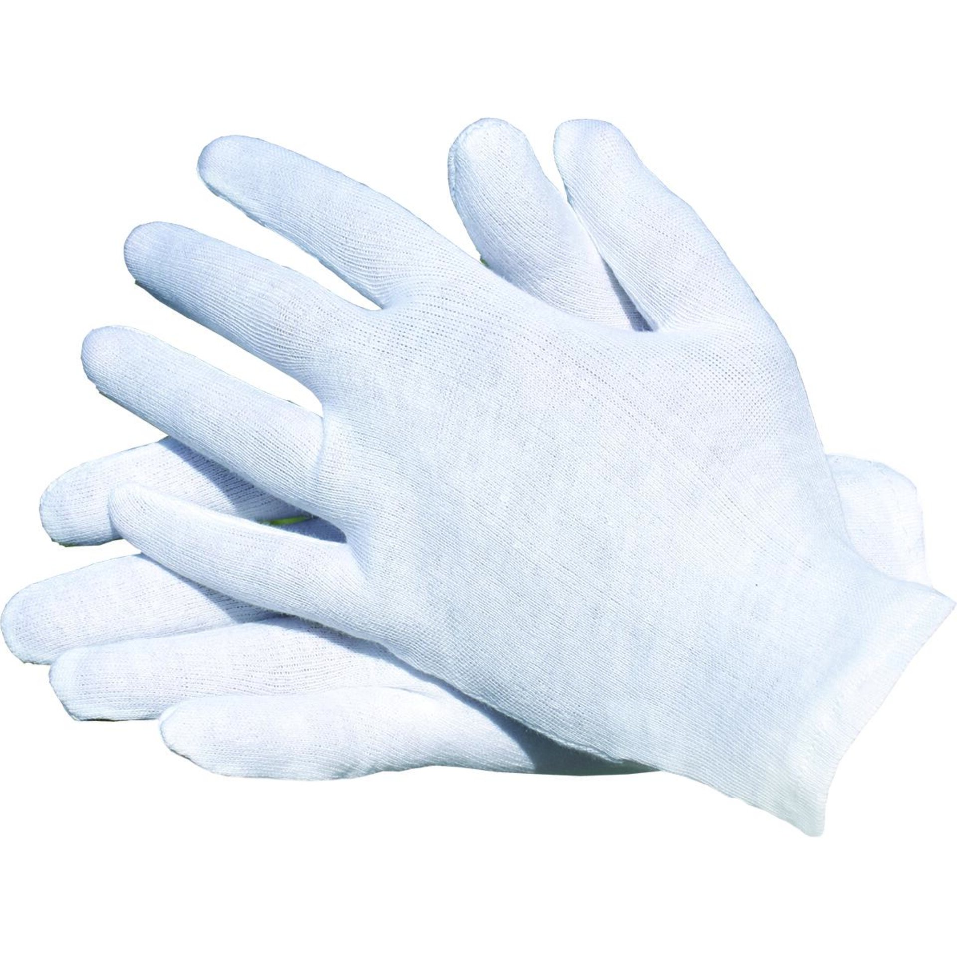 Baumwoll - Handschuhe TRIKOT weiss