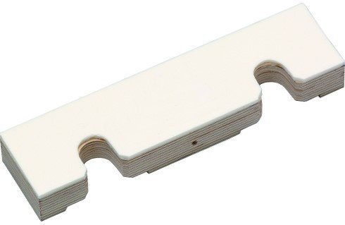 Montageplatte mit Schallentkopplungsplatte Stichmaß