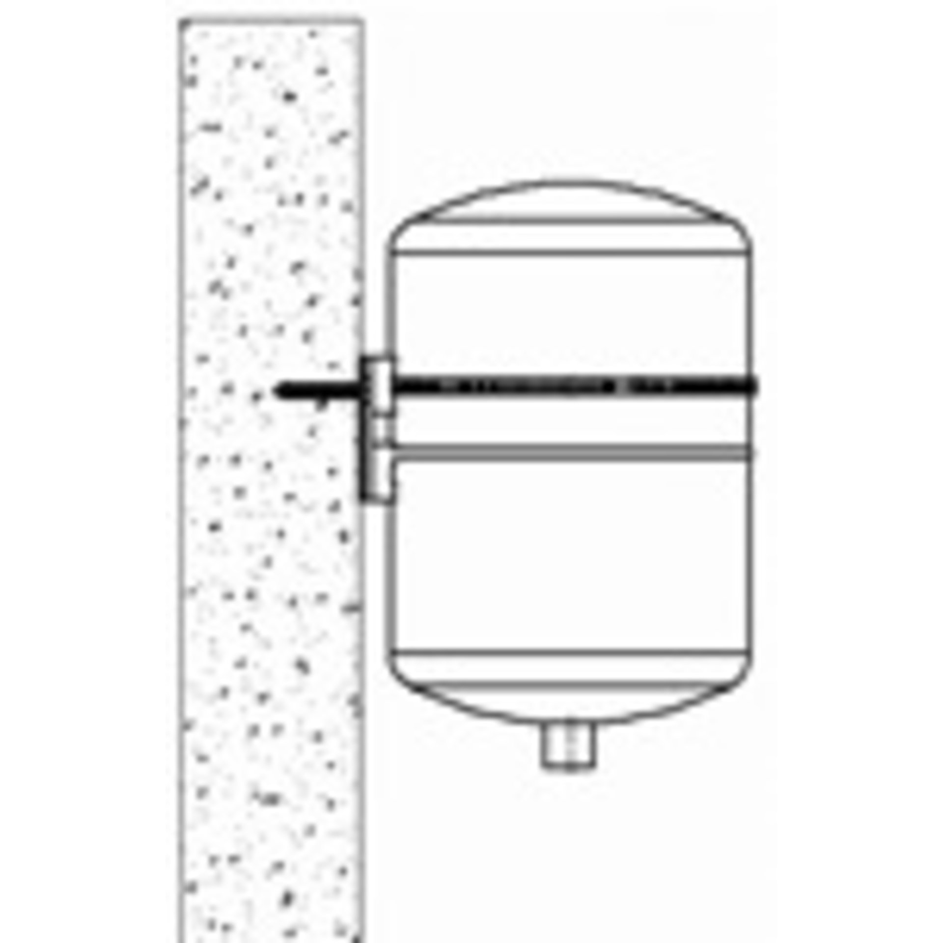 Halter für Ausdehnungsgefäße DM 60-325 mm