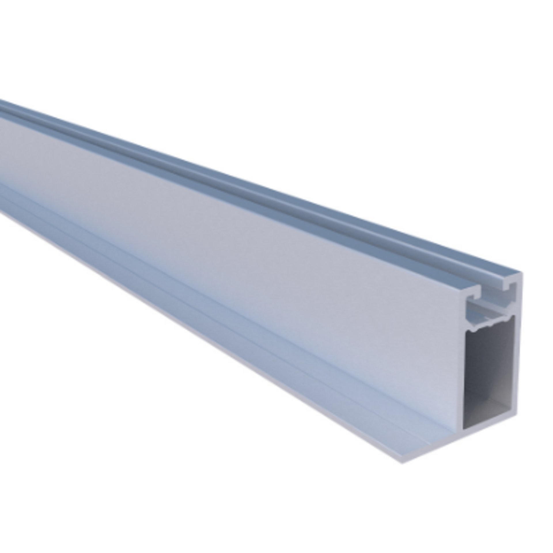 Montageschiene Trapezblech 44,5 x 45 x 6400 mm, Aluminium