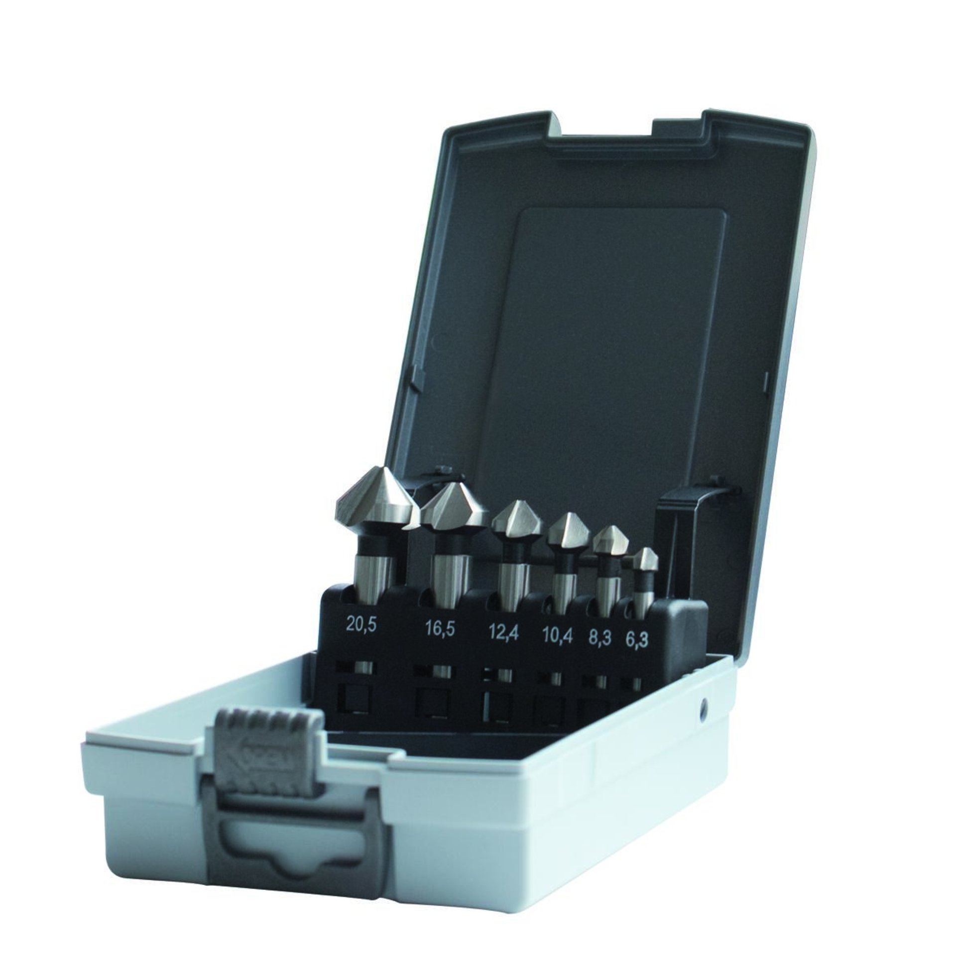 HSS Kegelsenker-Satz 6-teilig (6,3;8,3;10,4;12,4;16,5;20,5)