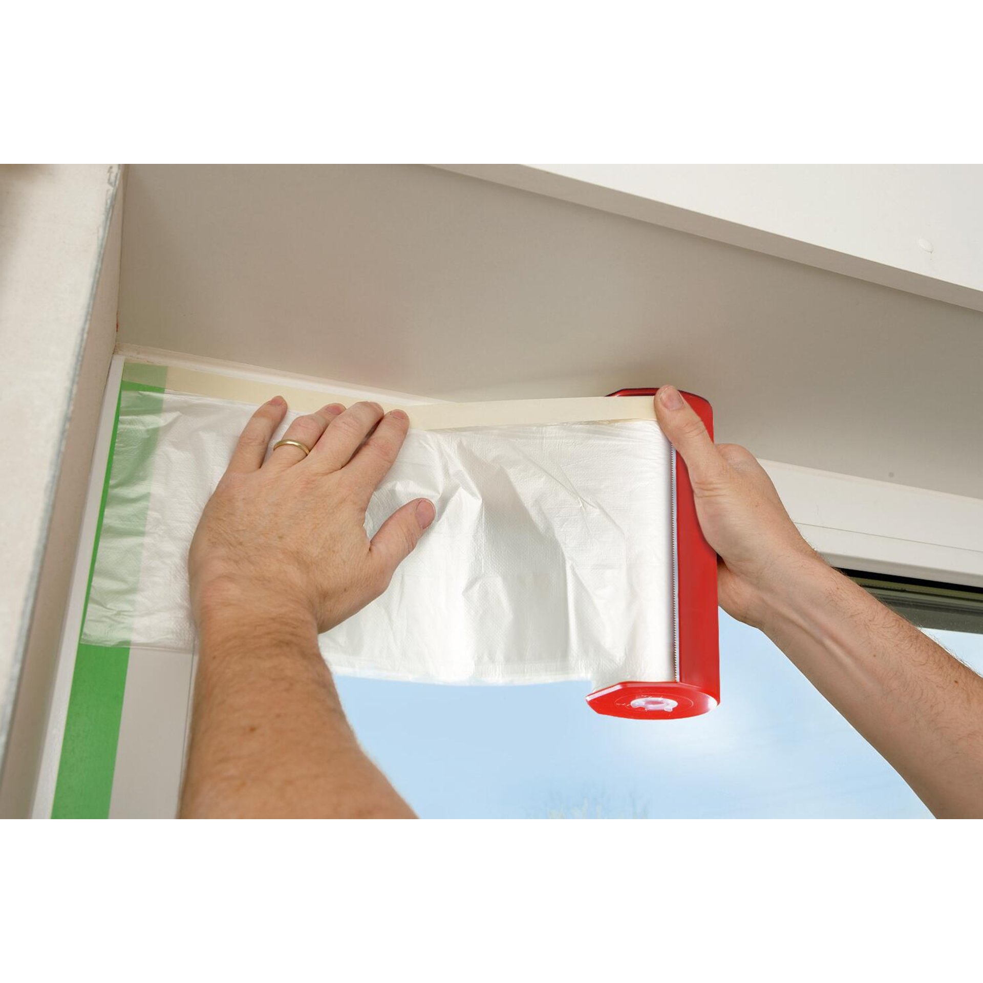 332 Kip Feinkrepp-Masker - natur 1.100mm x 33m