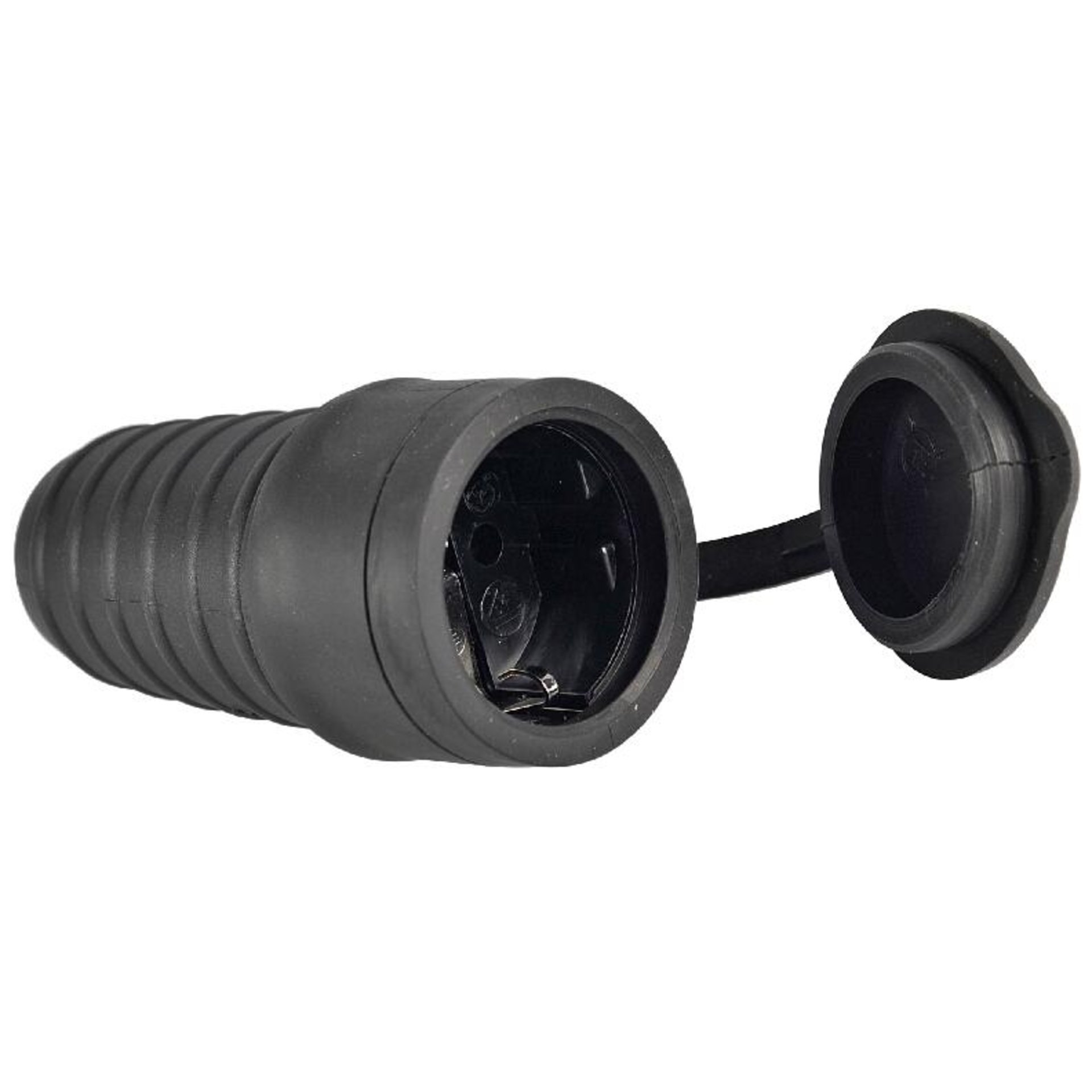 SCHUKO-VOLLGUMMI-KUPPLUNG IP 44 920.02