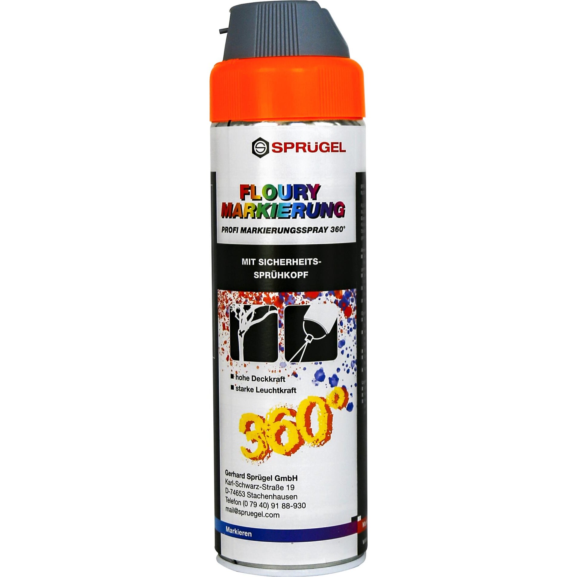FLOURY Markierungsspray 360° Blau 500ml Dose