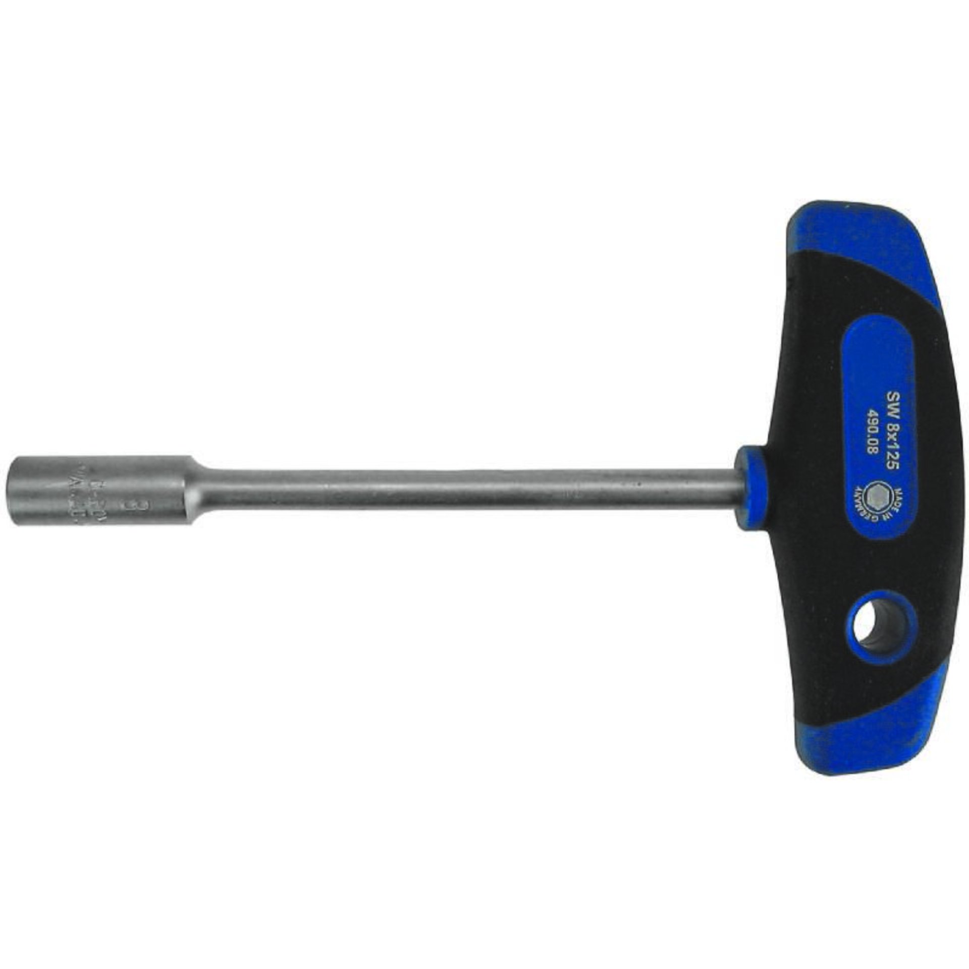 STECK-SCHL. M. QUERGRIFF 10X125 MM 490.10