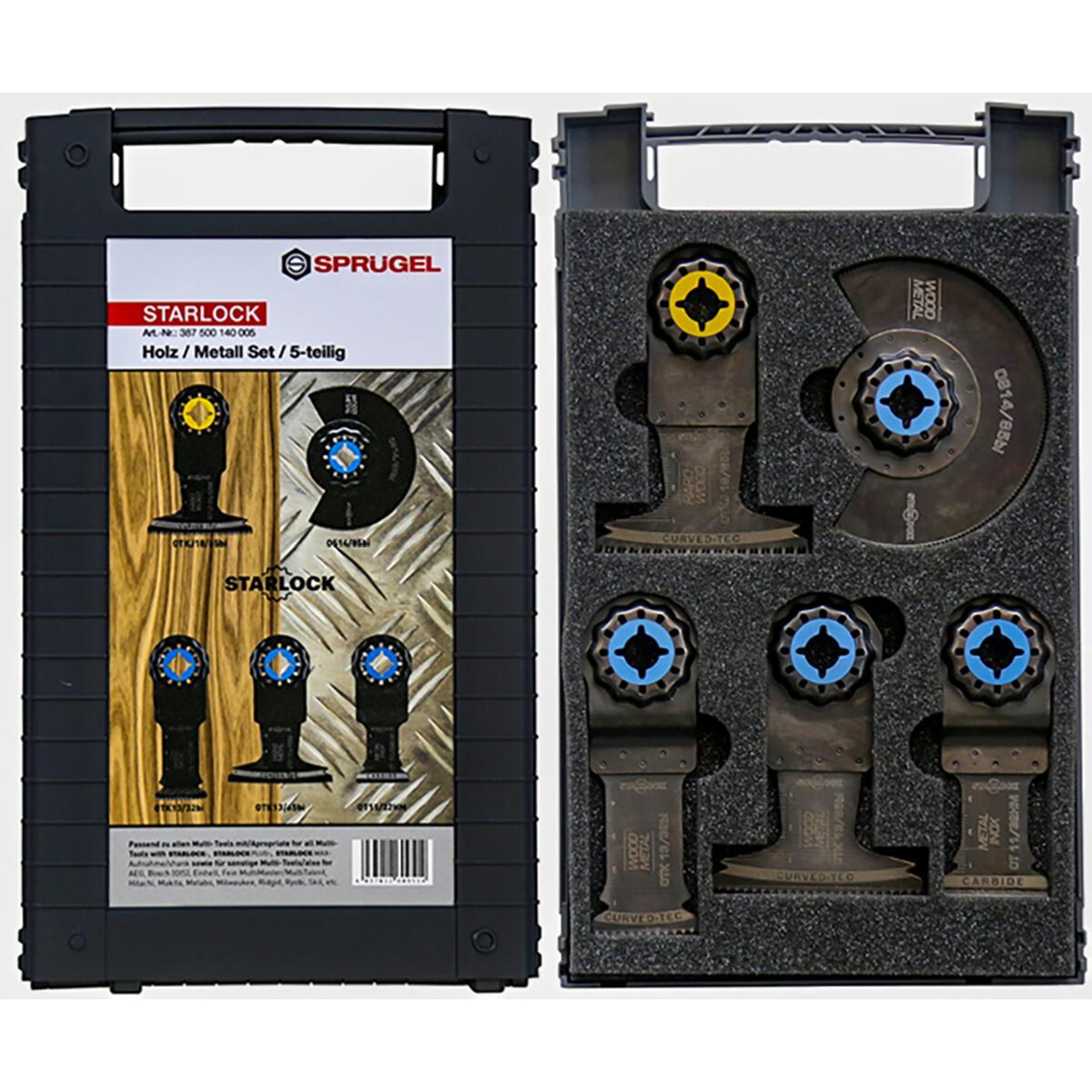 STARLOCK Holz / Metall Set / 5-teilig