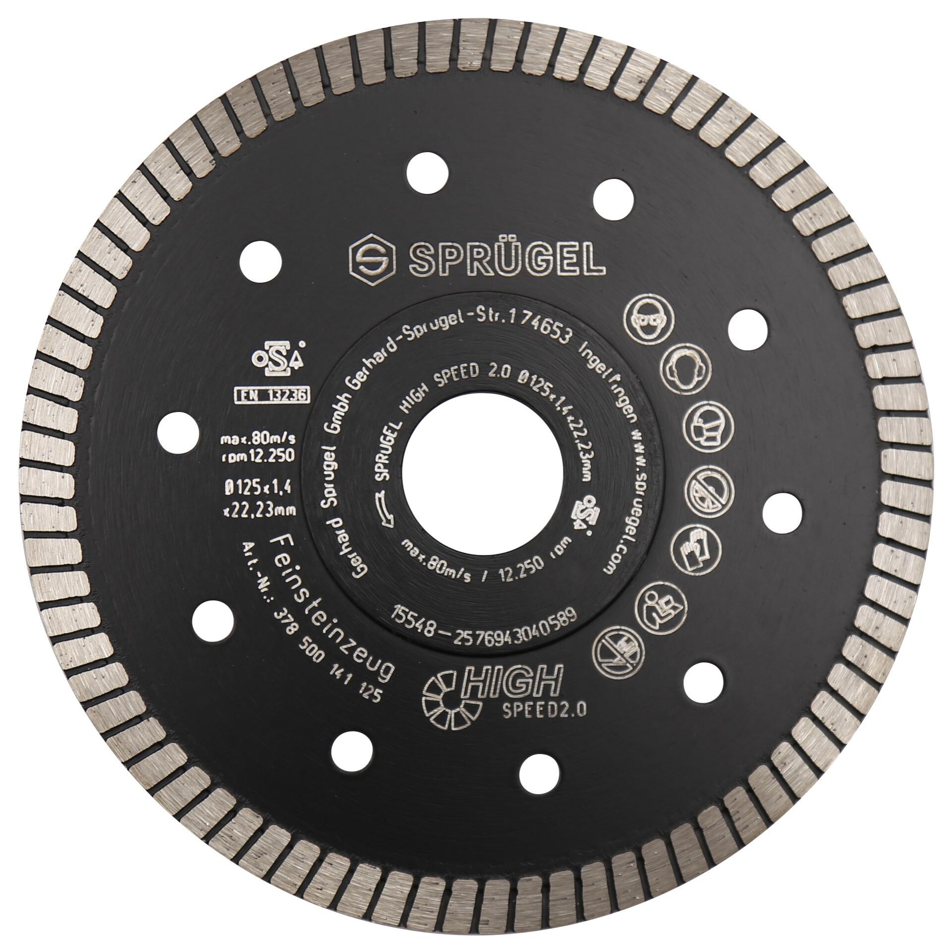 Diamanttrennscheibe HIGH SPEED 2.0