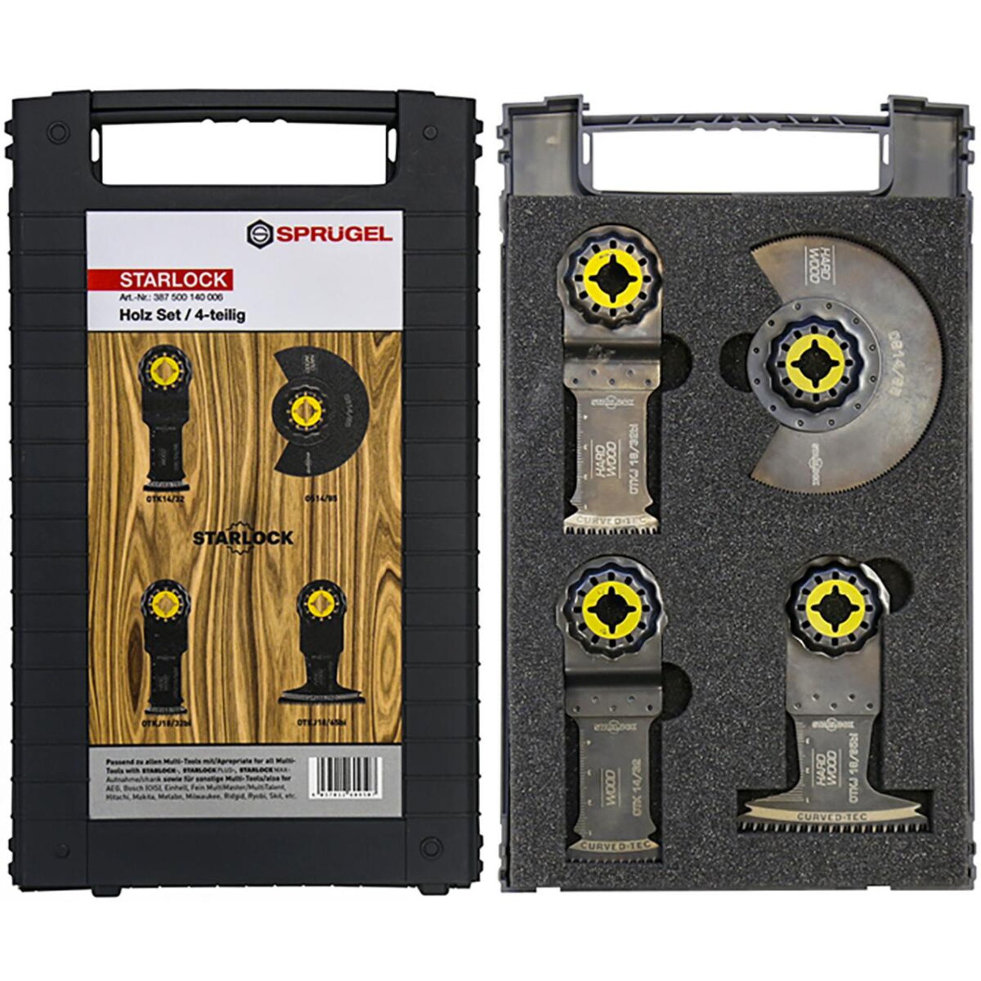 STARLOCK Holz Set / 4-teilig