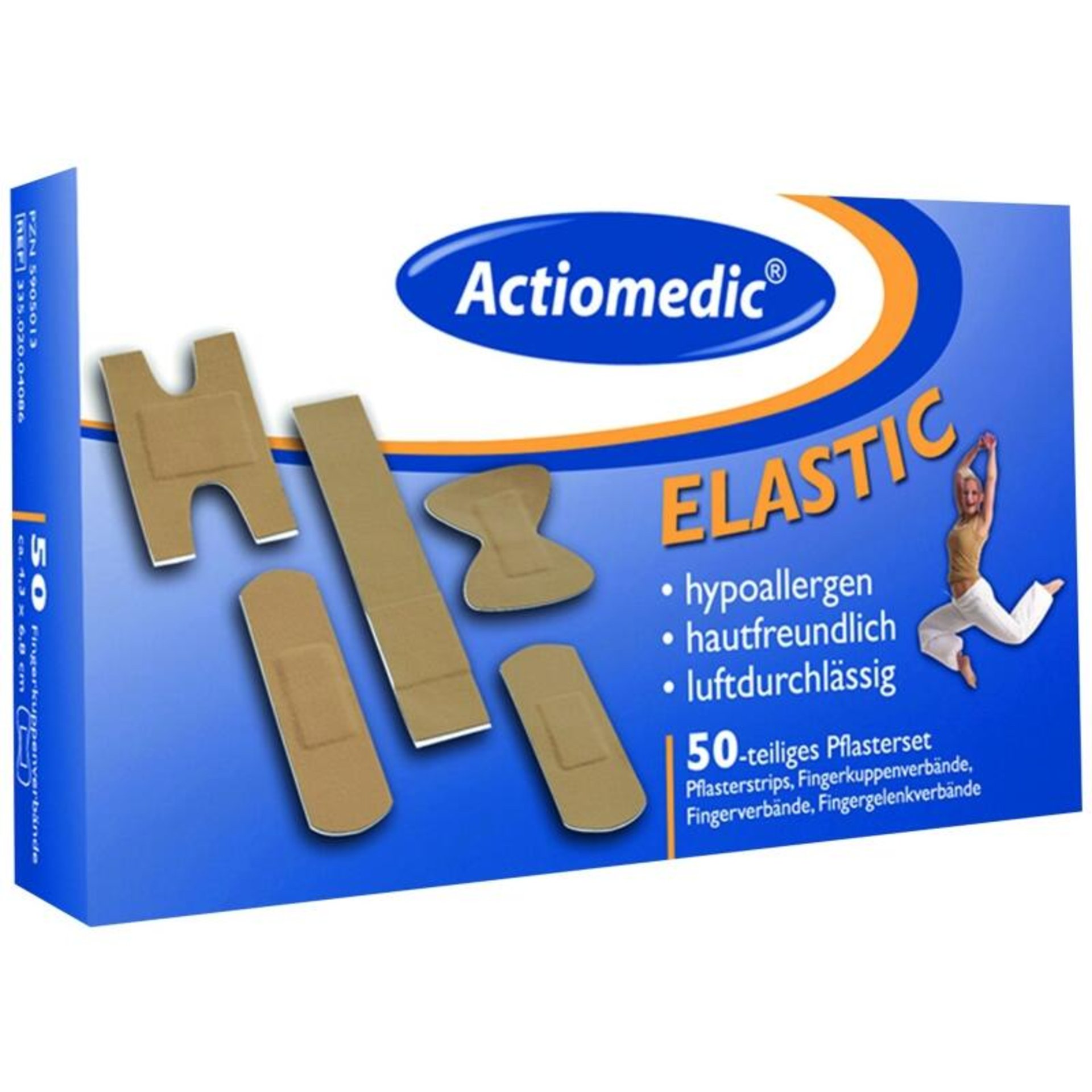 Pflasterset Actiomedic 50-teilig 290.51