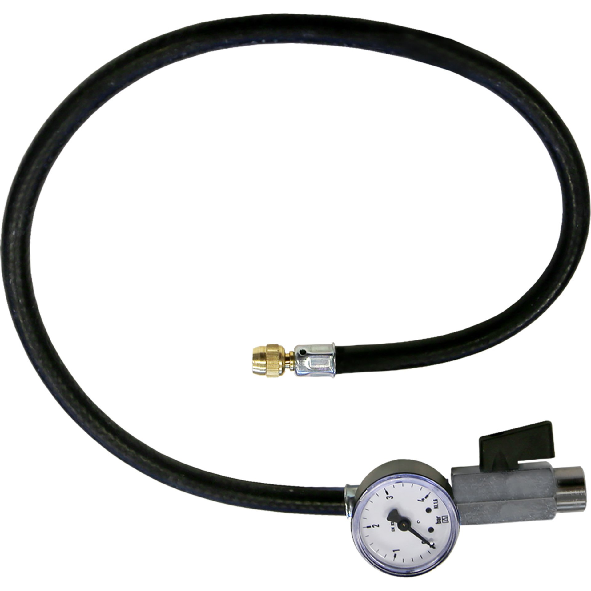 SP Adapter für Gefäss-Füller mit Manometer u. Absperrhahn