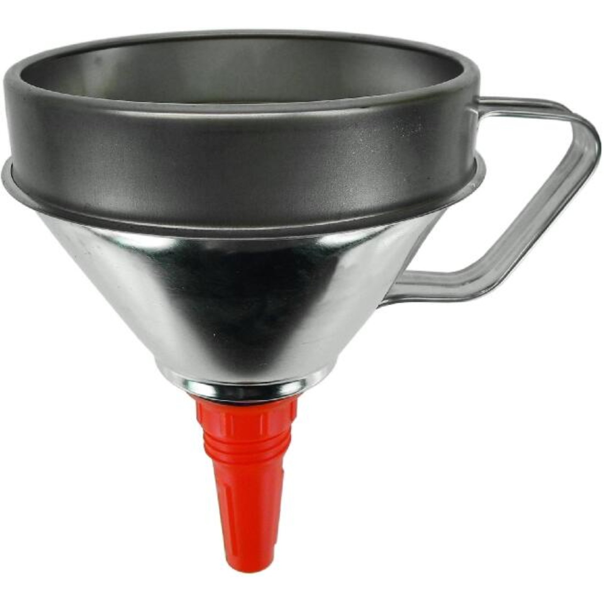 TRICHTER WEIßBLECH 160 MM MIT SIEB 02.342