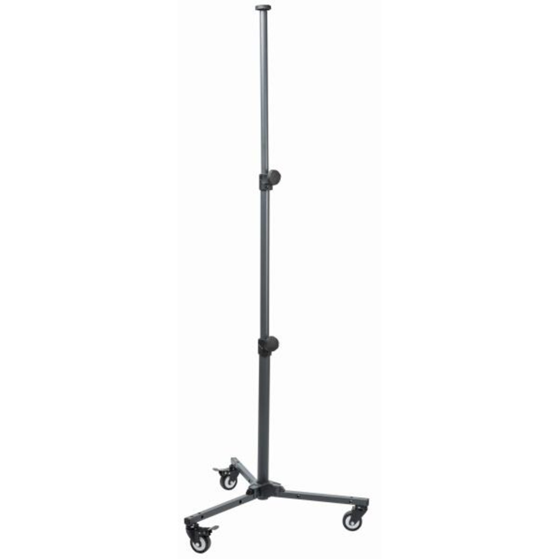 Teleskopstativ Vega und Nova-Leuchten, fahrbar (70-190cm) 540.90