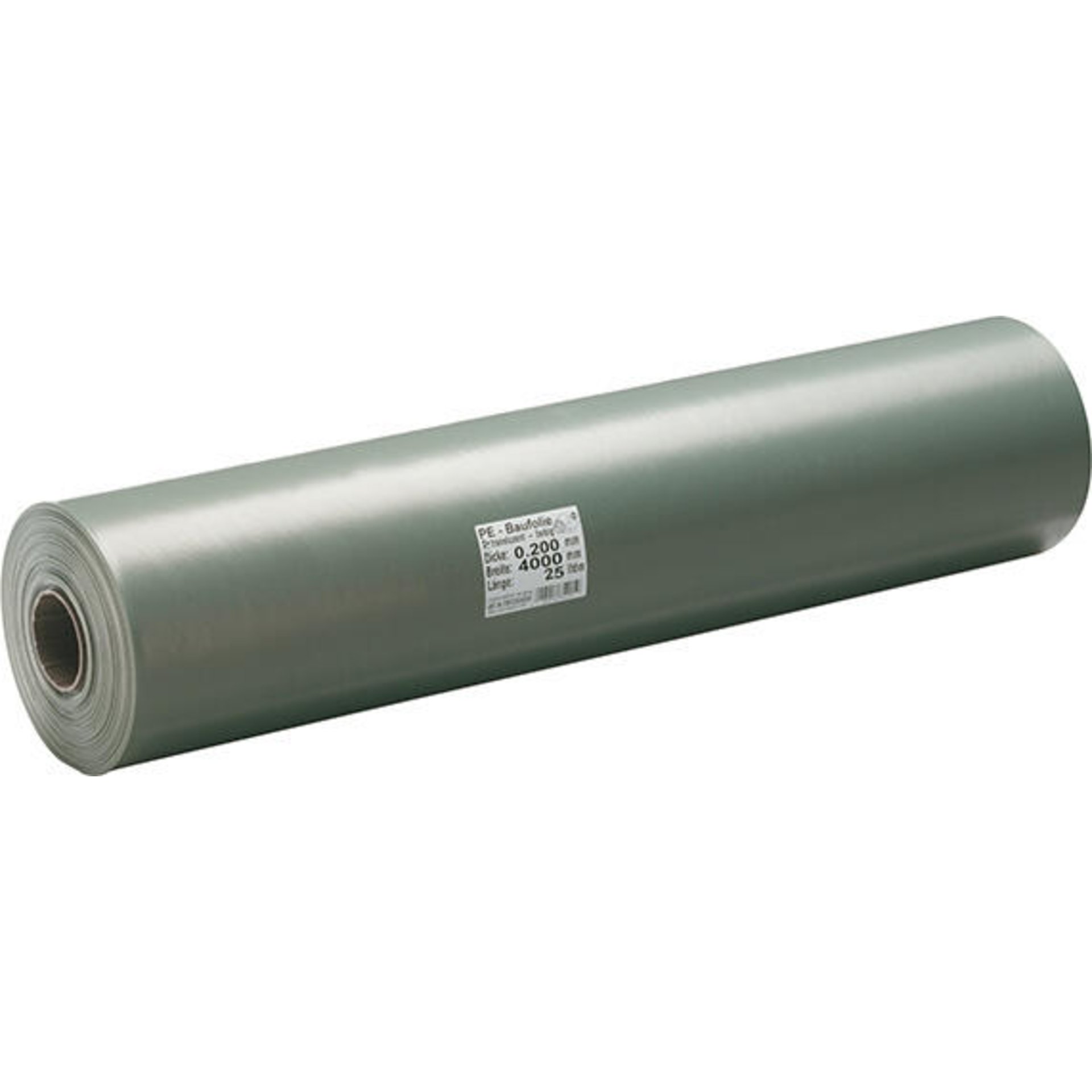 LDPE-Baufolie 200 mic. 4 m x 50 m