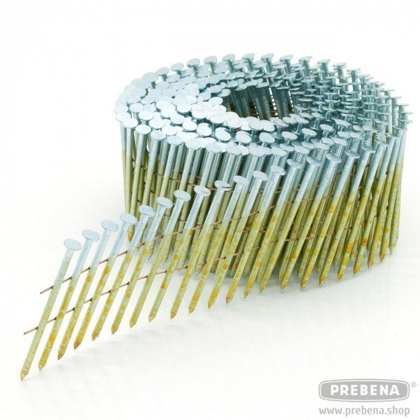 Coilnägel blank Ring 2,5/65 CNW 2,5x65 CNW Karton 7200 St. / Karton