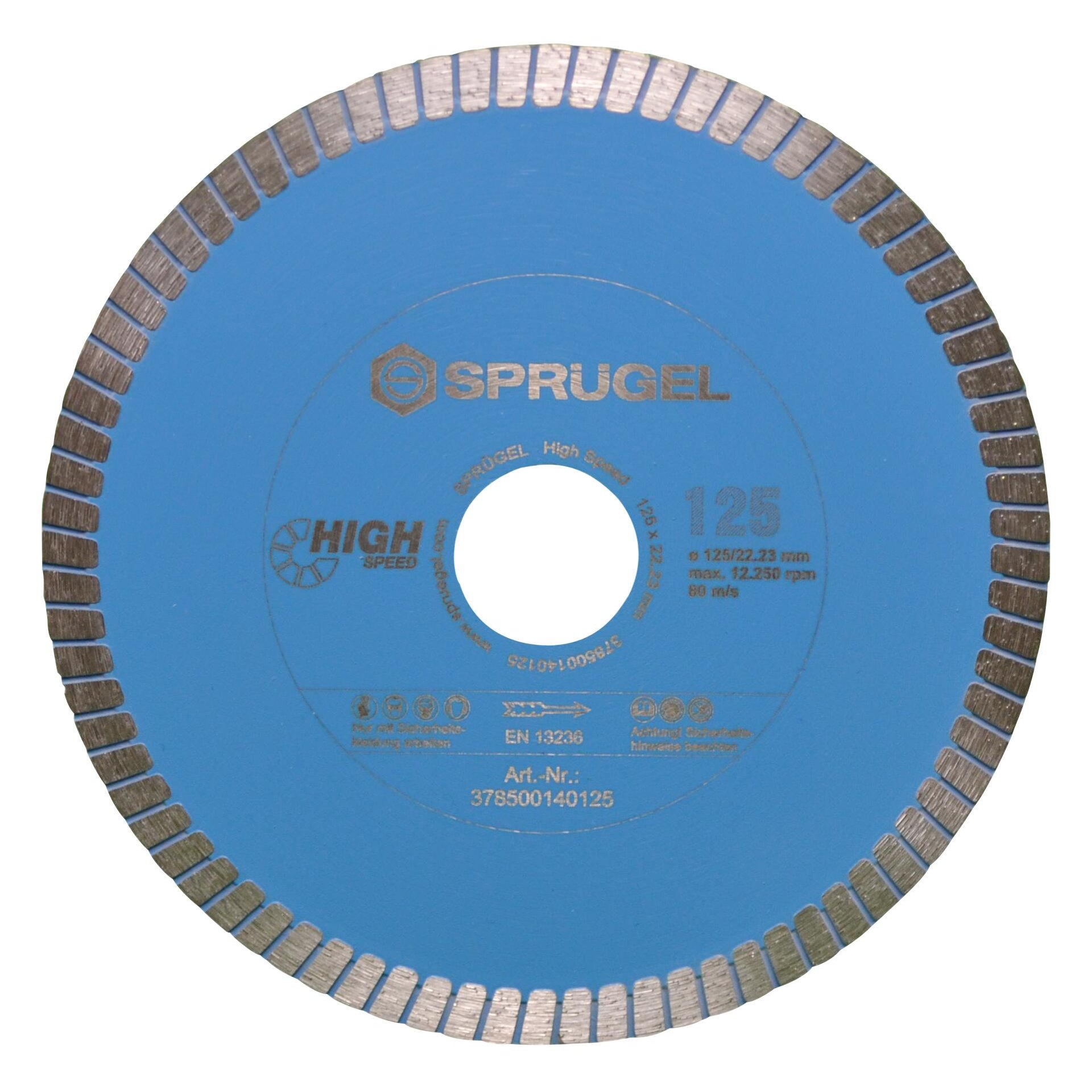 Dia-Scheibe "High Speed" 115 mm / Bohrung 22,23 mm