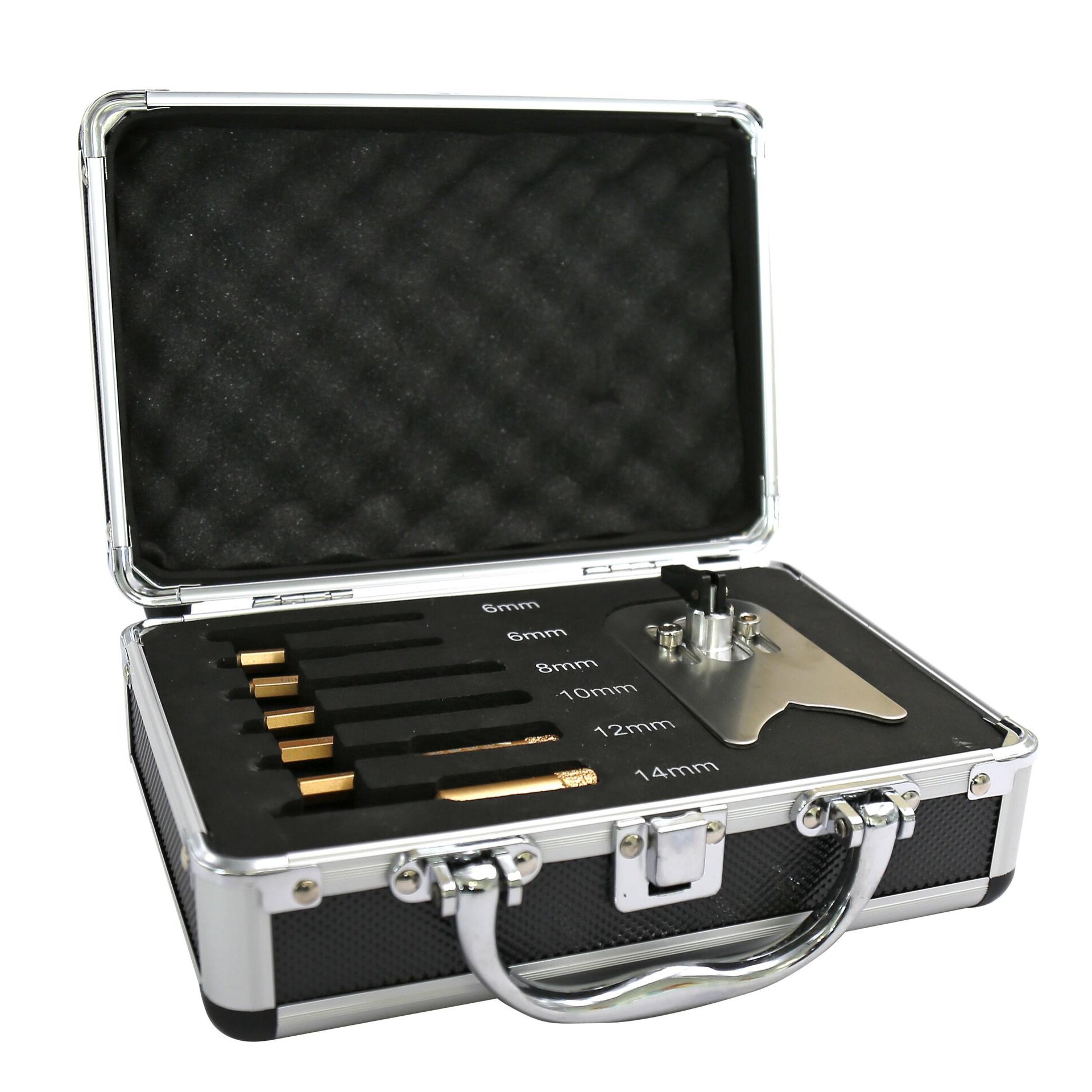 Fliesenbohrkrone GIANT 1/4" Set 7-tlg.