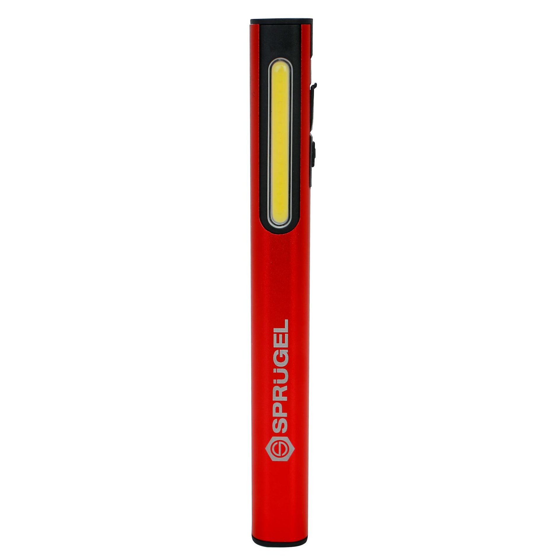 SPRÜGEL ALU PEN LIGHT LED inkl. USB-Ladekabel