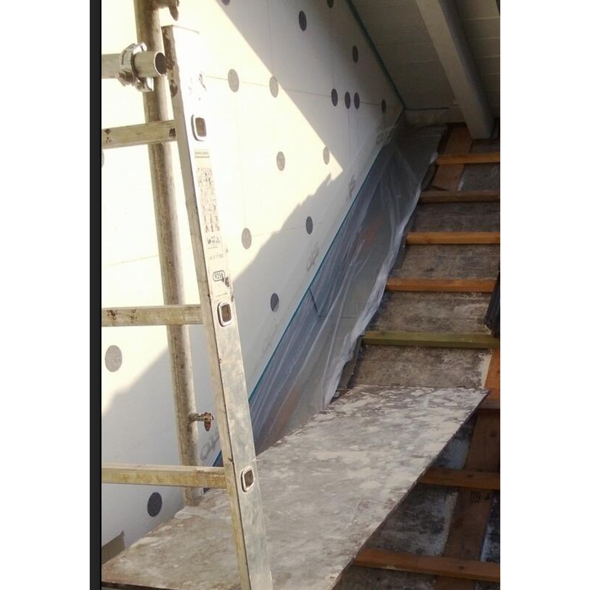 Blechanschlussprofil 2 m mit Putzgewebe / meter