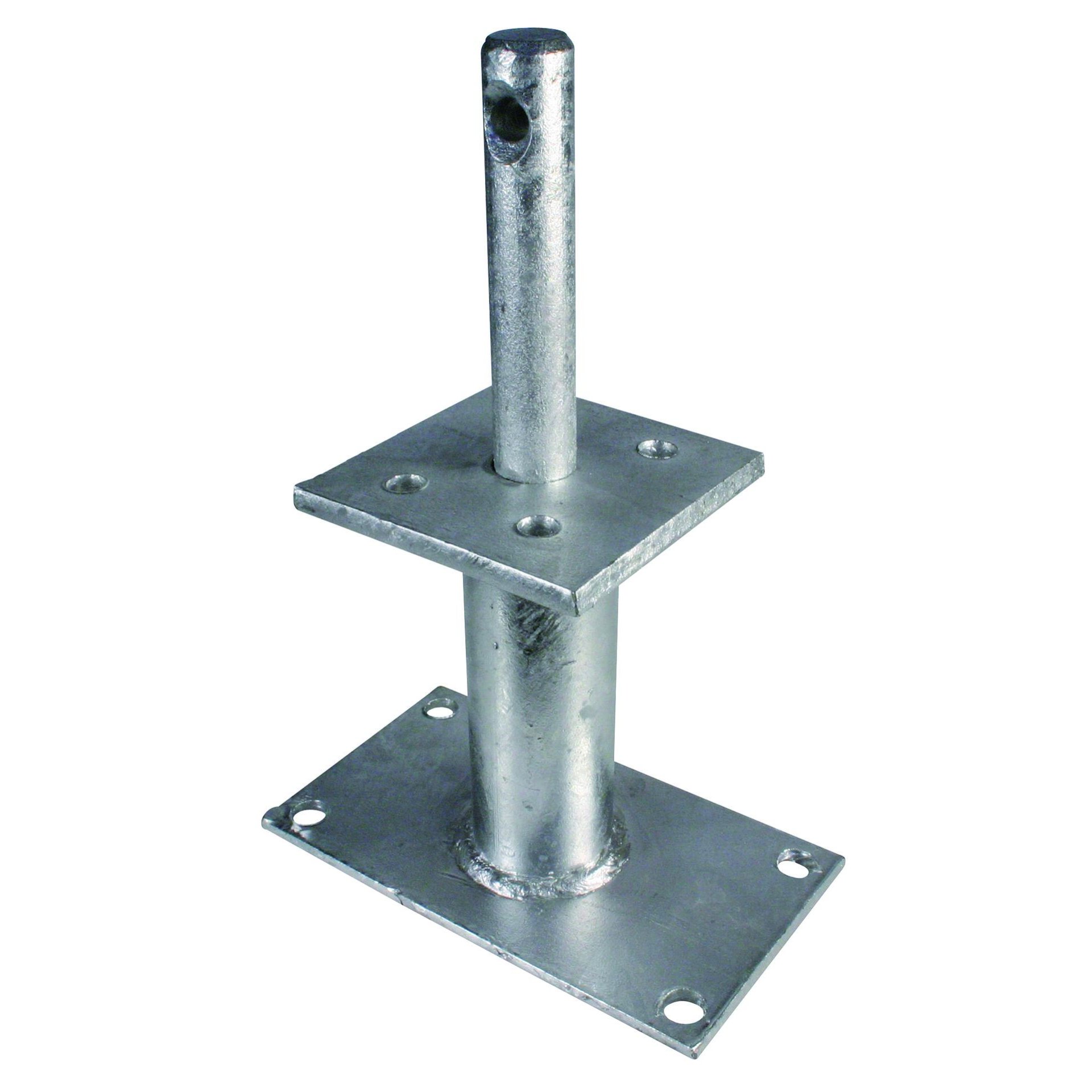 Pfostenträger fvz Stift 120 Rohrhöhe 120 mm,