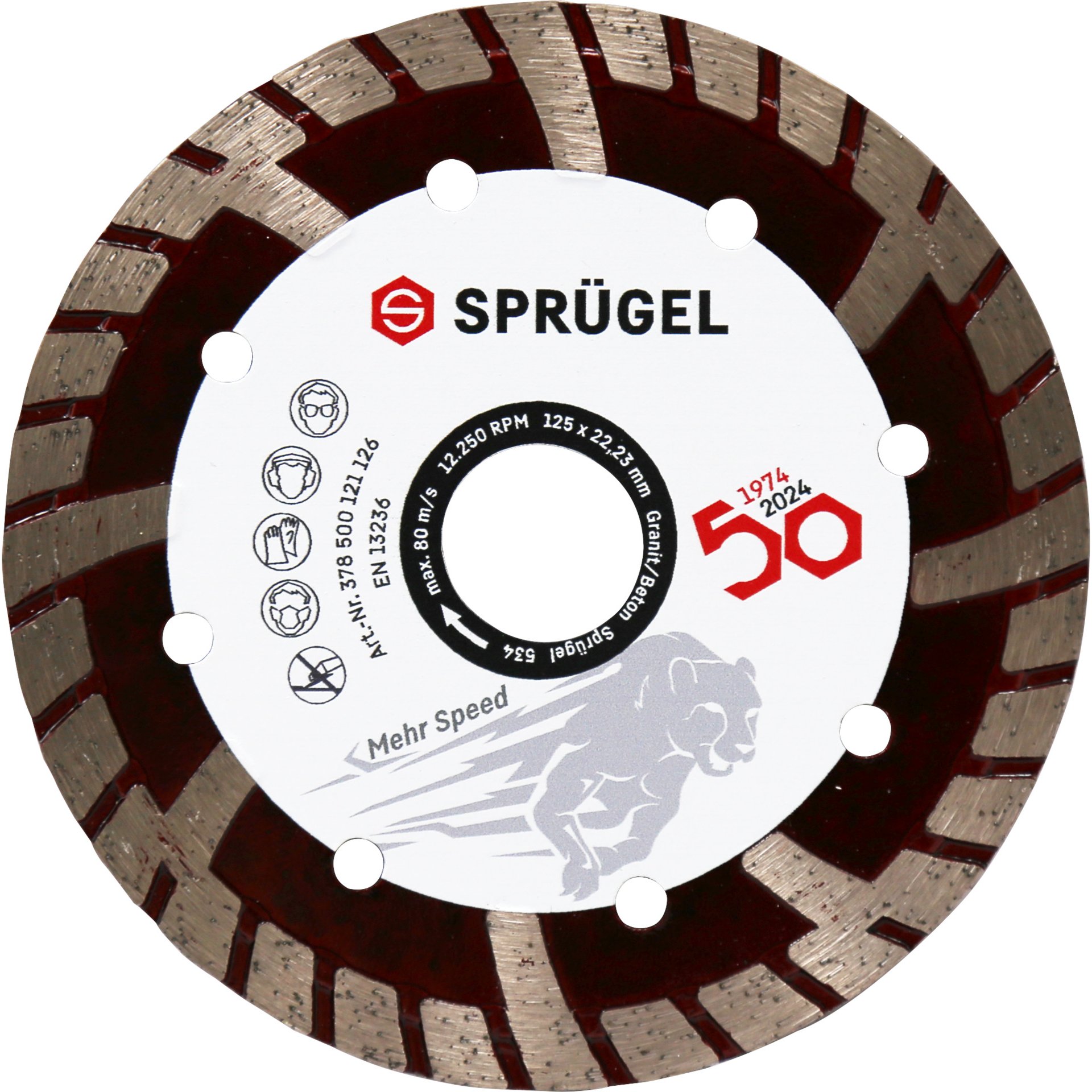 Dia.-Scheibe SUPER SPEED Jubiläumsedition