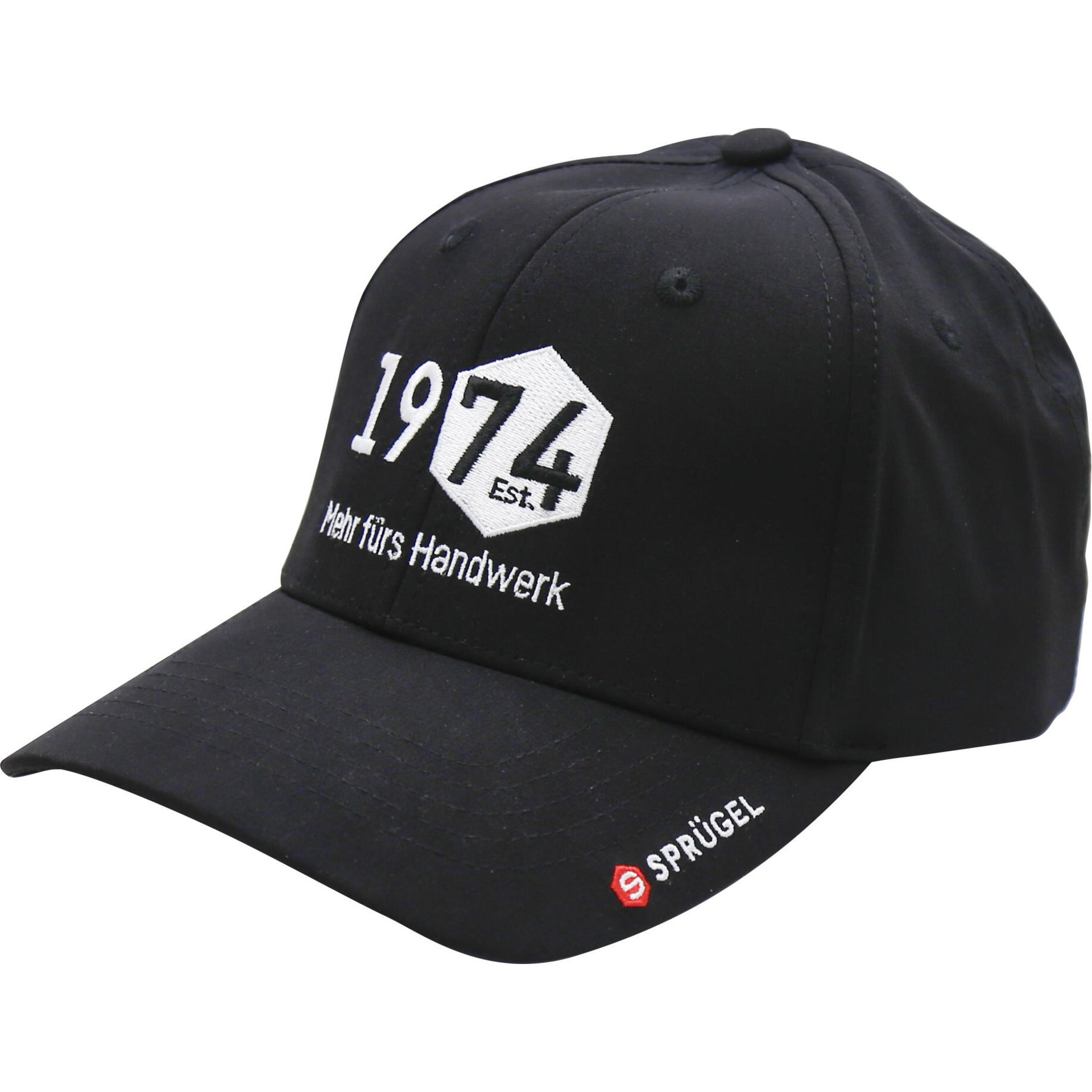SPRÜGEL-Basecap schwarz