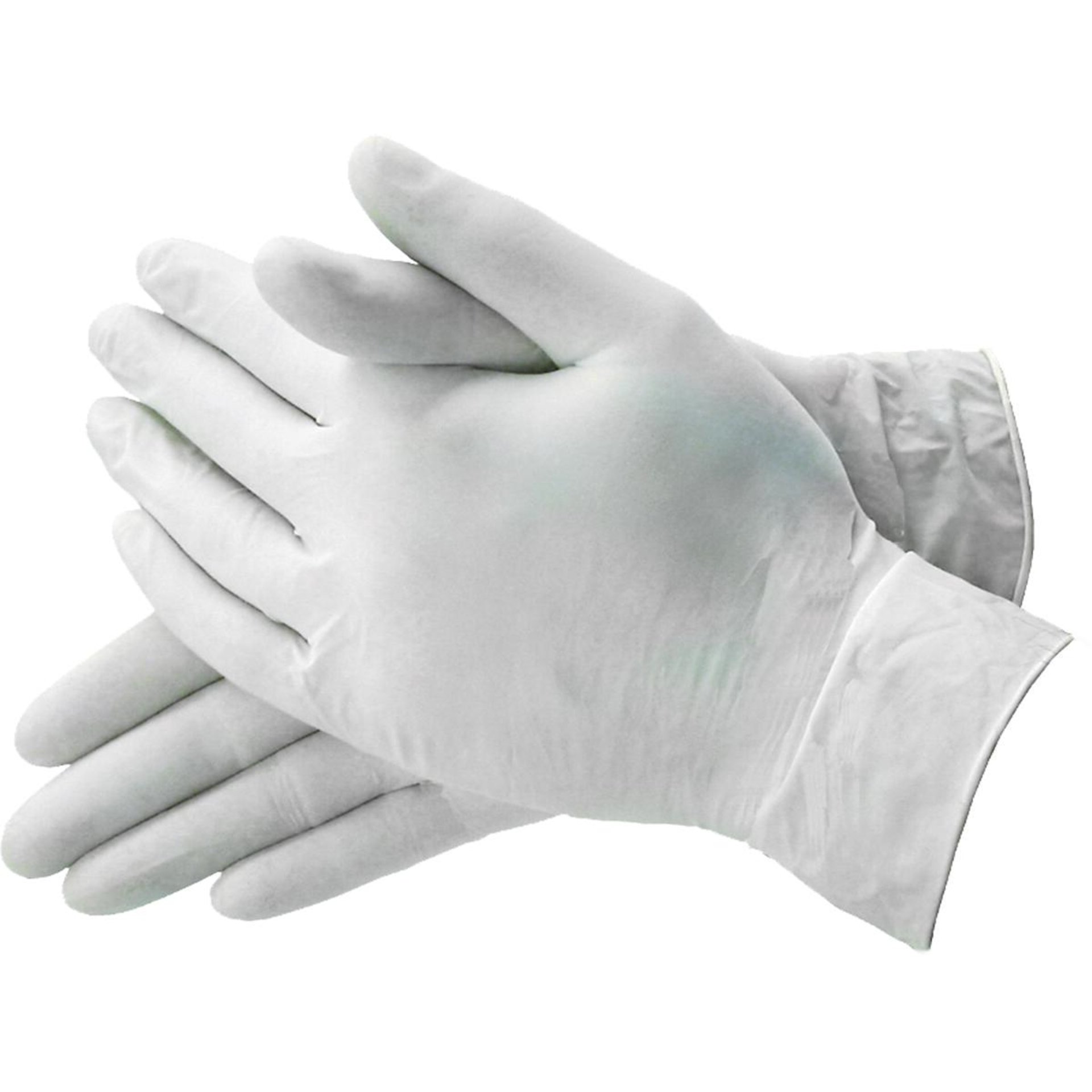 Latex-Einmal-Handschuhe, weiß XL