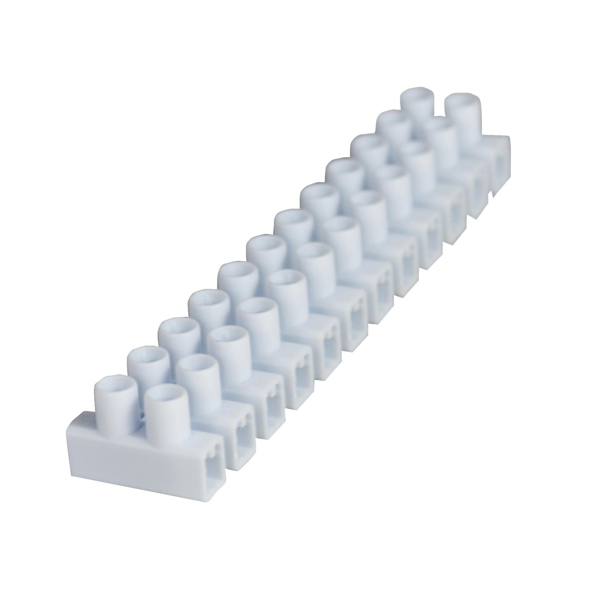 Lüsterklemmen 12-fach bis 4,0 qmm / Stange