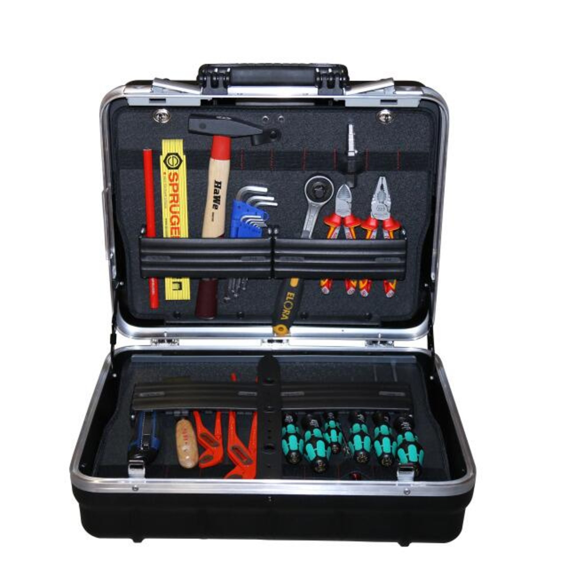 SHK Werkzeugkoffer ATOMIC komplett bestückt 38 tlg.