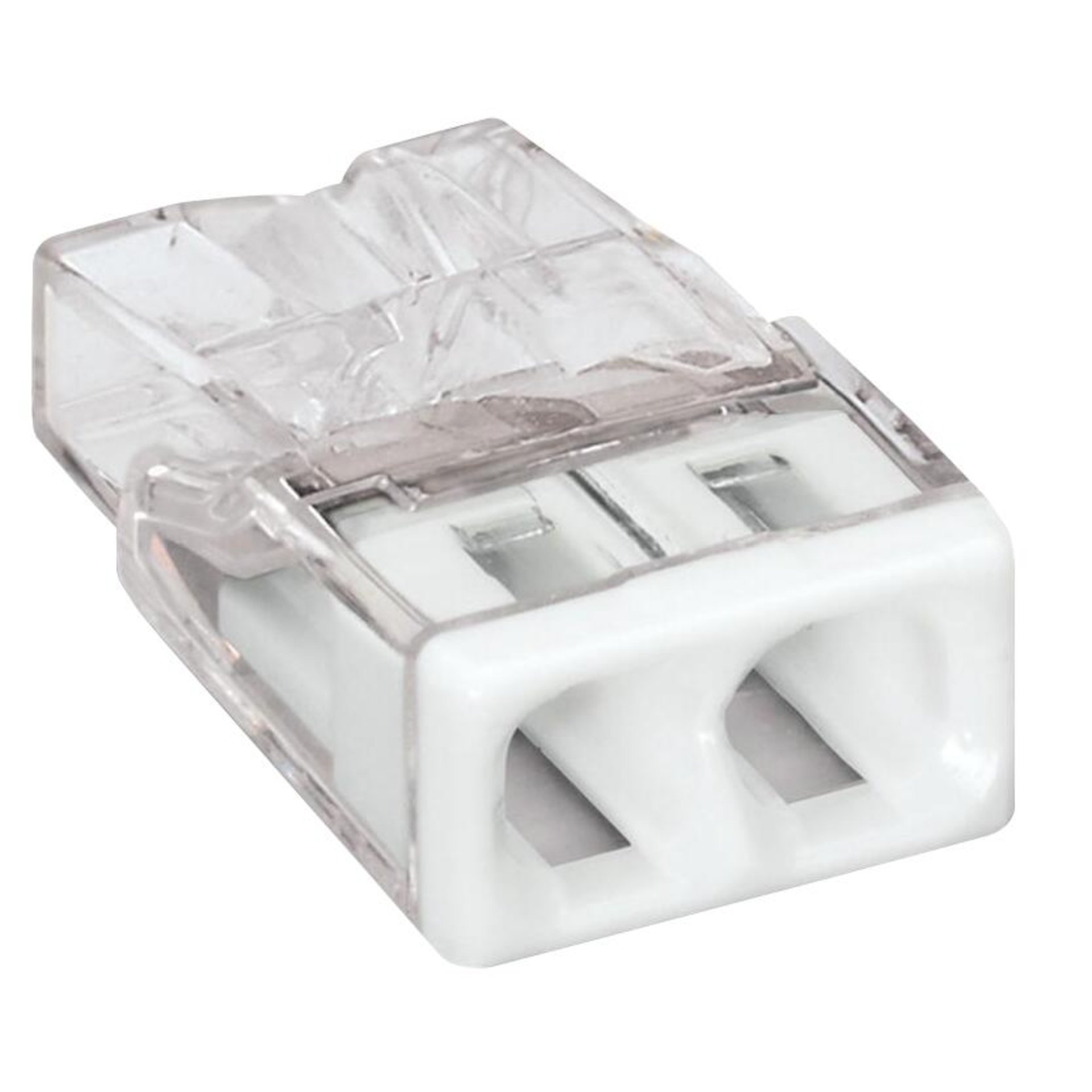 Verbindungsklemme WAGO 2fach 0,5 - 2,5 mm² 2273-202 weiß