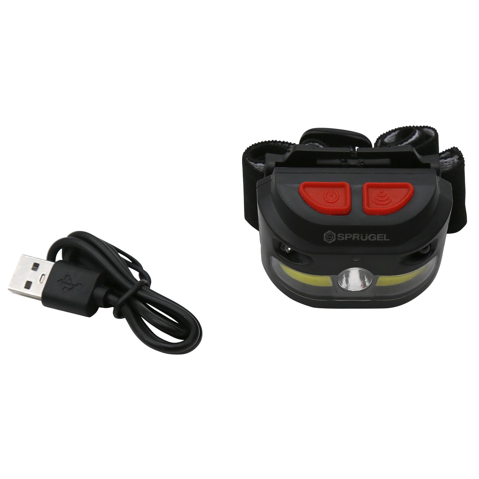 SPRÜGEL HEAD LIGHT LED inkl. USB-Ladekabel